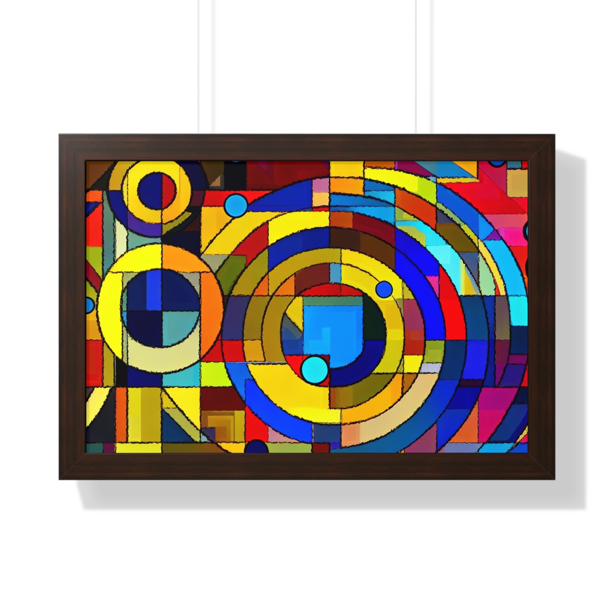 Dynamic Chaos and Harmony | Framed Print