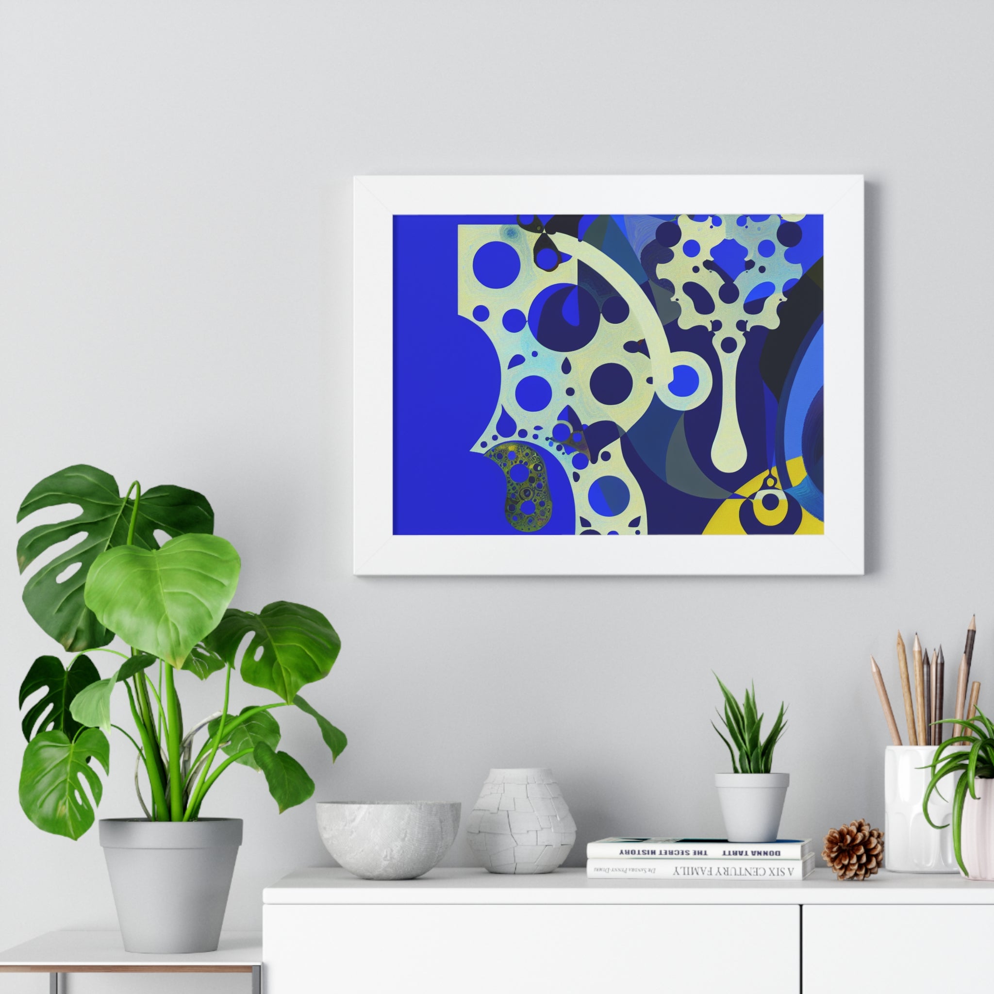 Fluid Dreams and Shadows | Framed Print