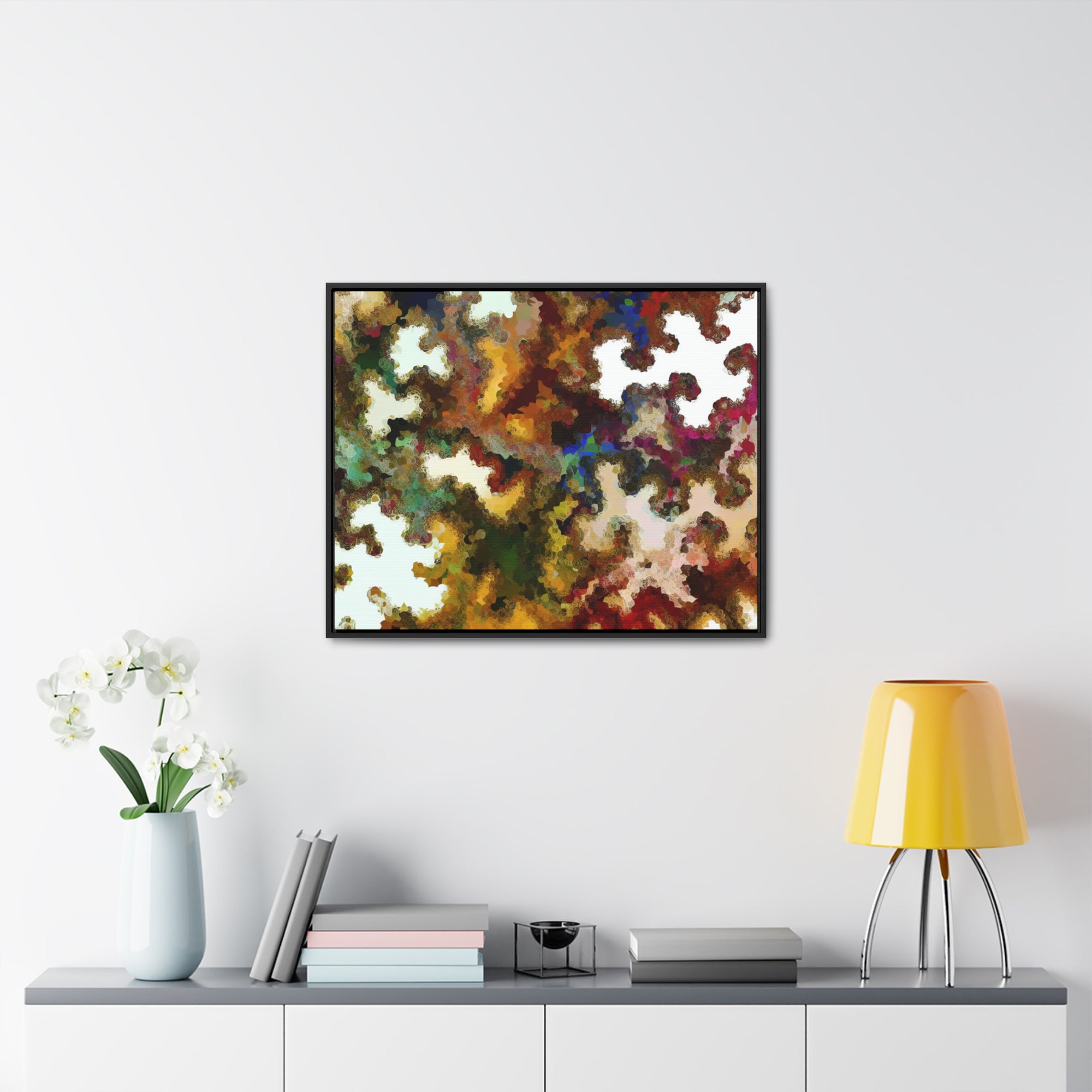 Petals in Motion | Framed Canvas