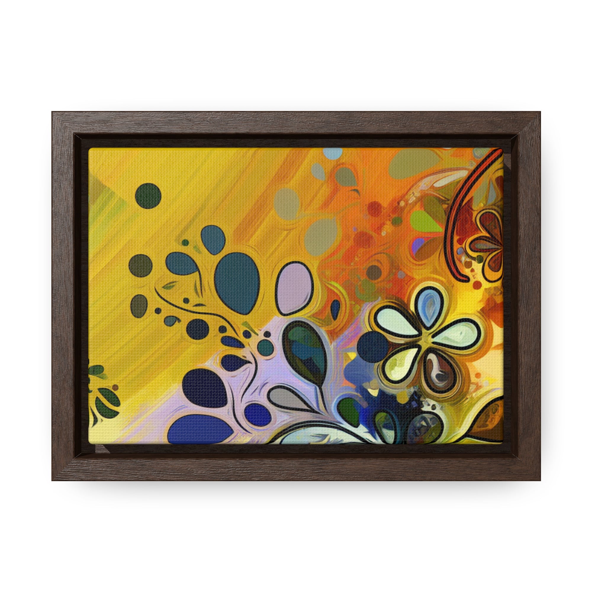 Whimsy in Bloom | Framed Canvas