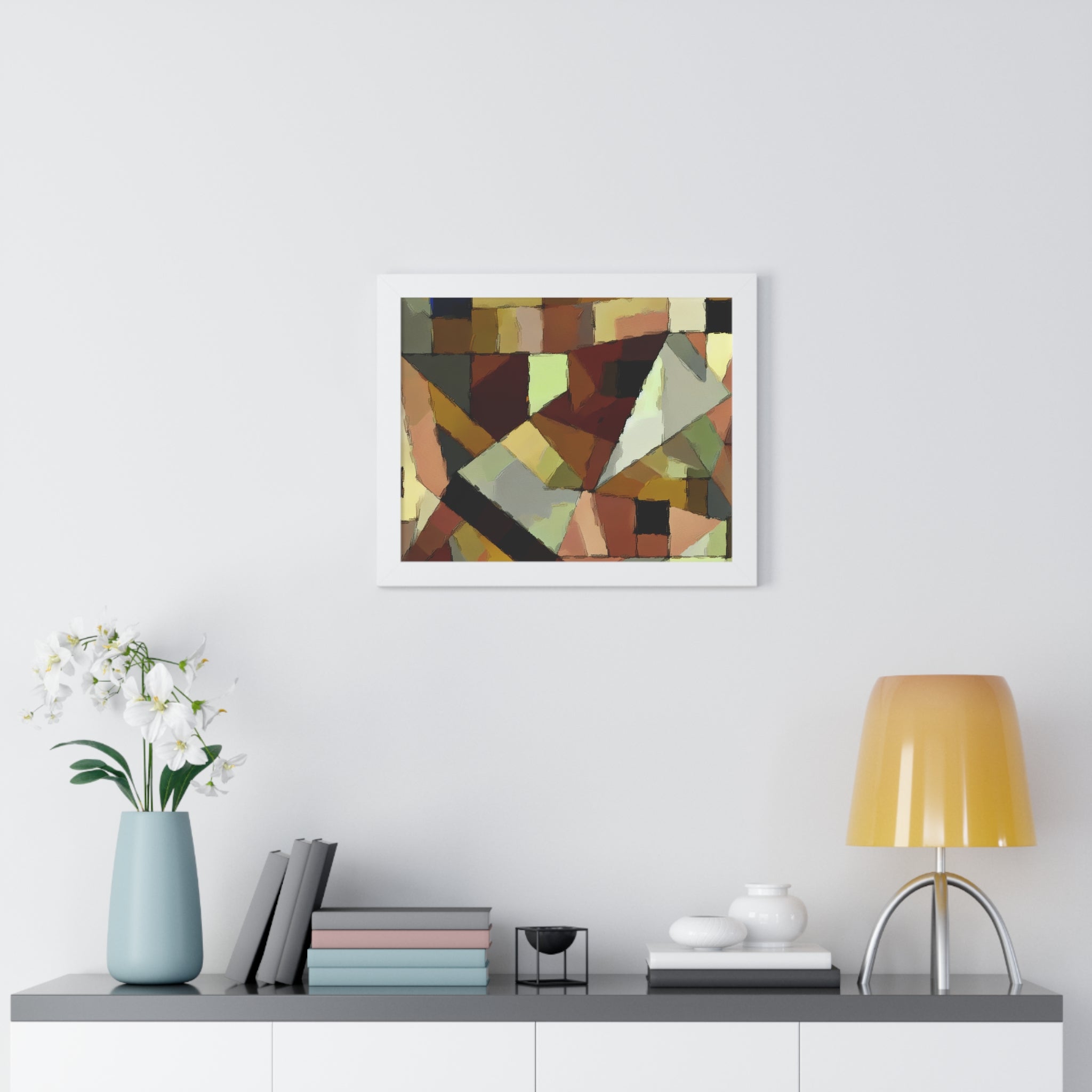 Fractured Earth and Rhythm | Framed Print