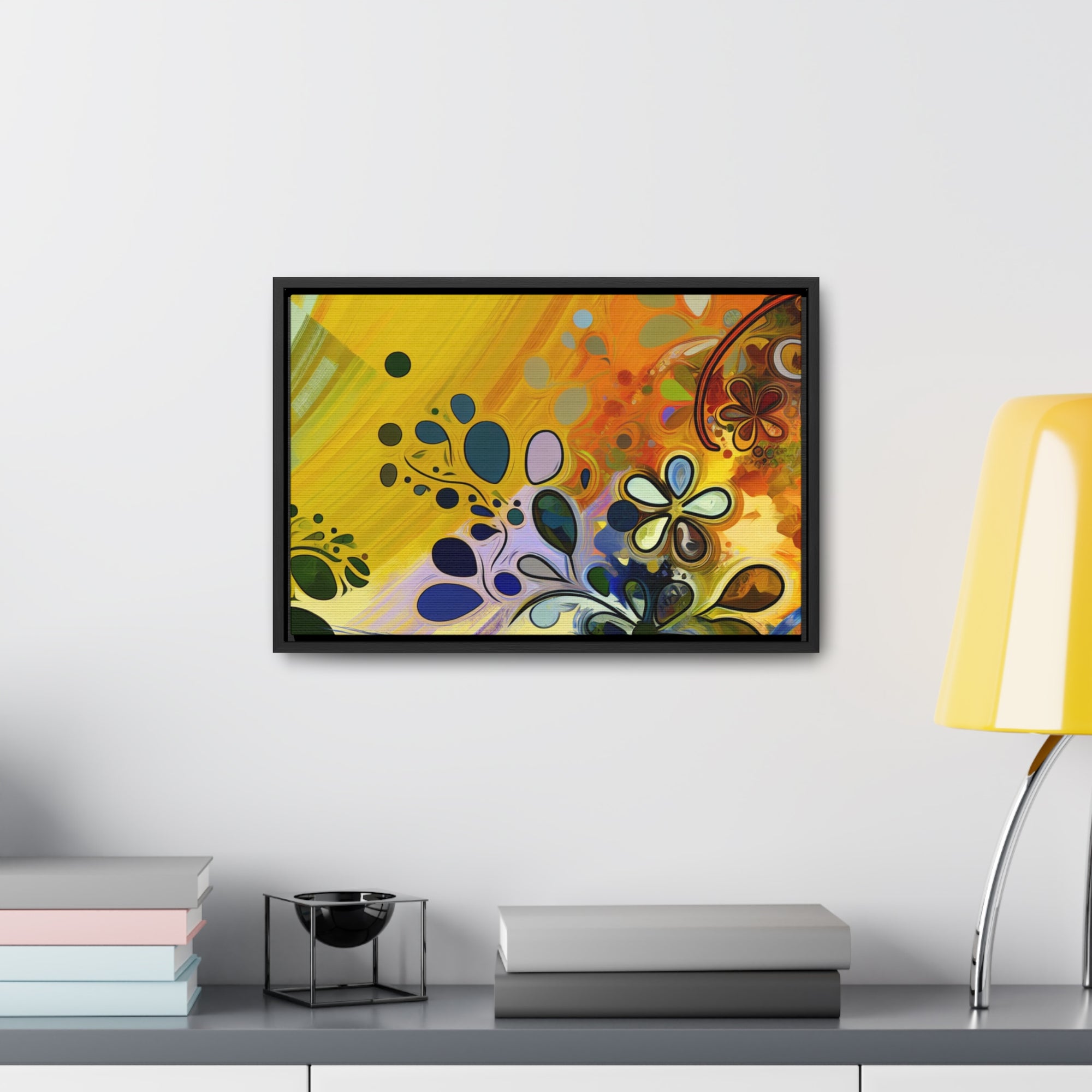 Whimsy in Bloom | Framed Canvas