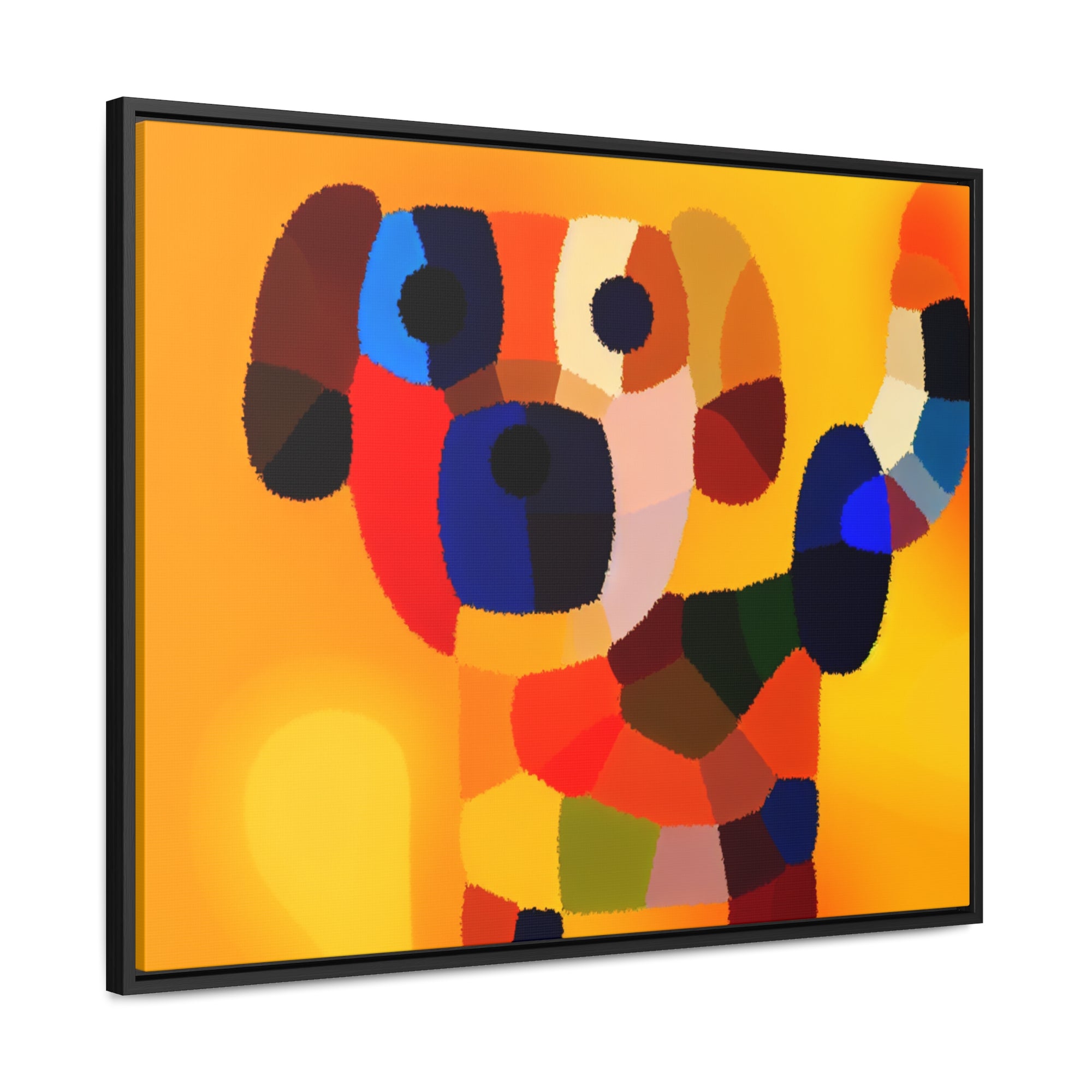 Patches of Playfulness | Framed Canvas