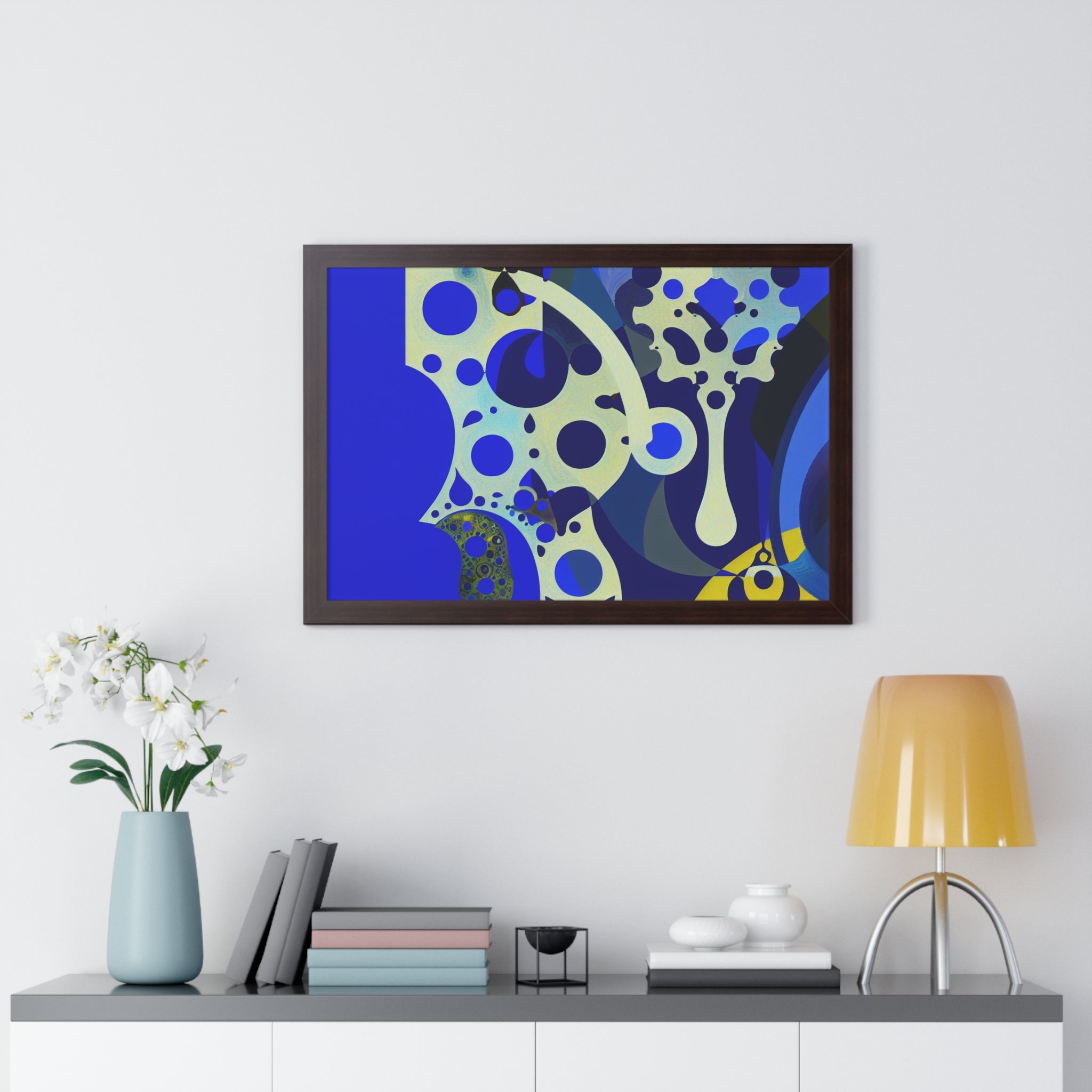 Fluid Dreams and Shadows | Framed Print