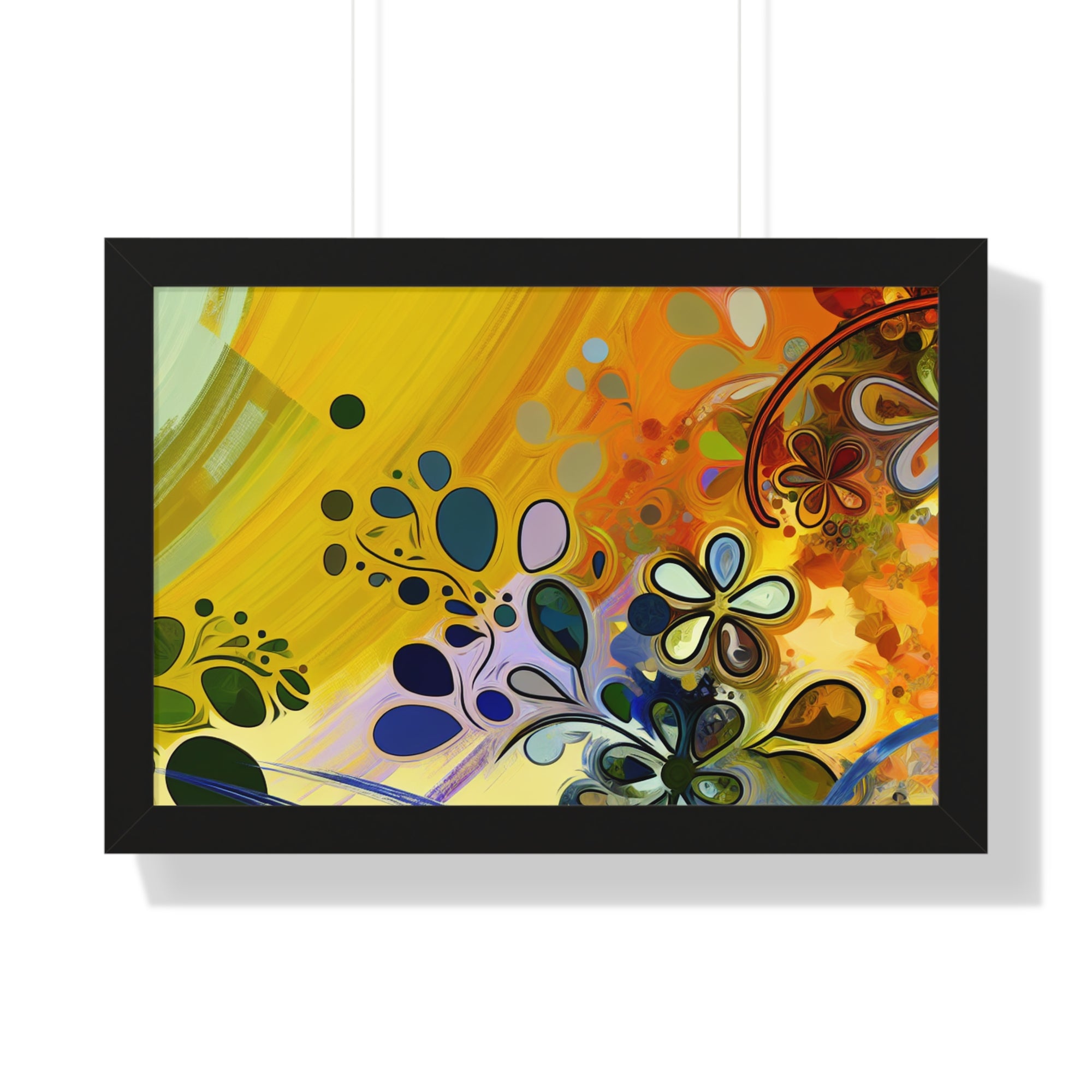 Whimsy in Bloom | Framed Print