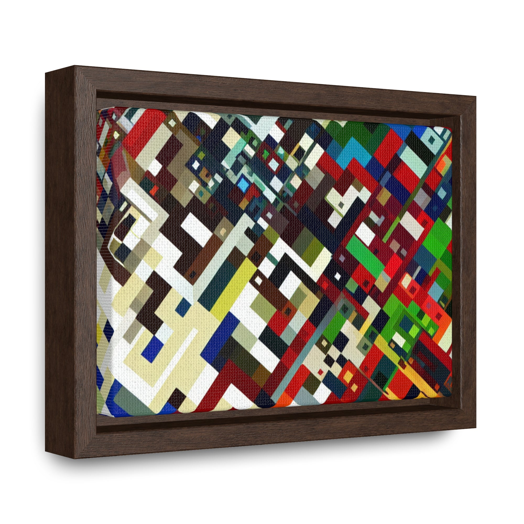 Urban Pulse and Resonance | Framed Canvas