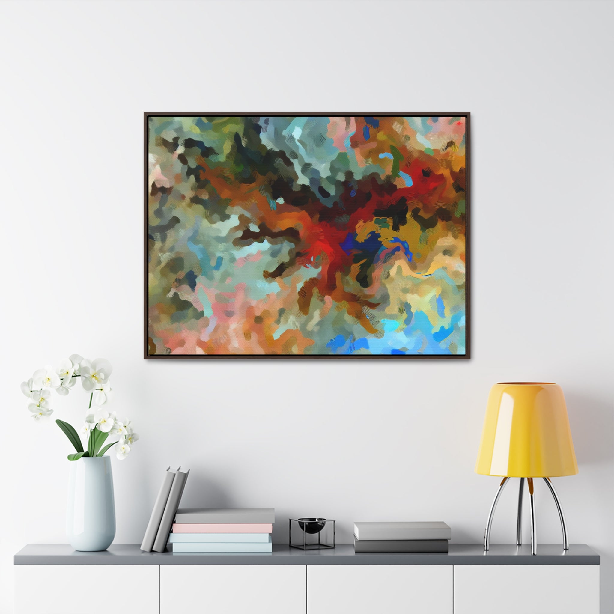 Ethereal Earth and Sky | Framed Canvas