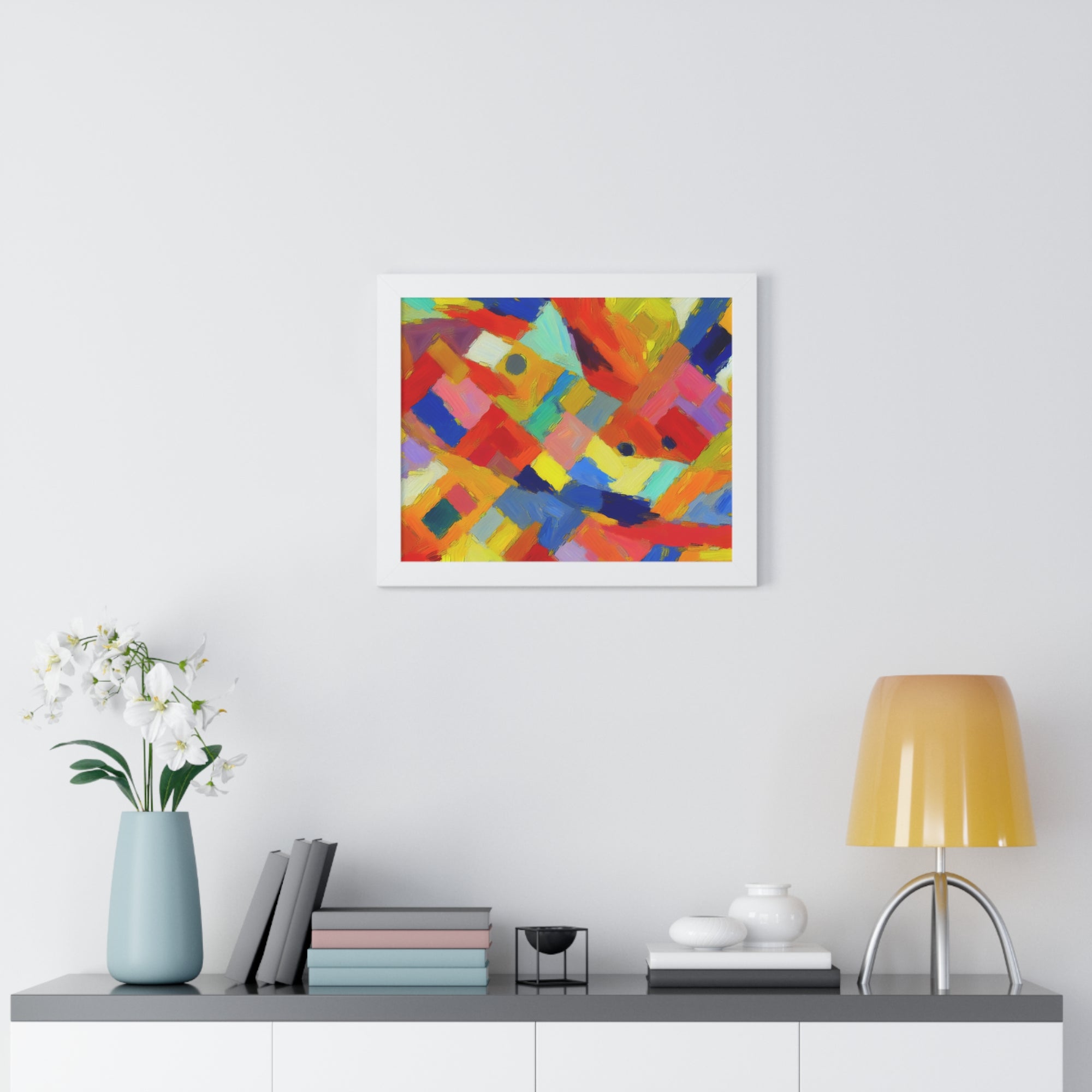 Dynamic Harmony in Color | Framed Print