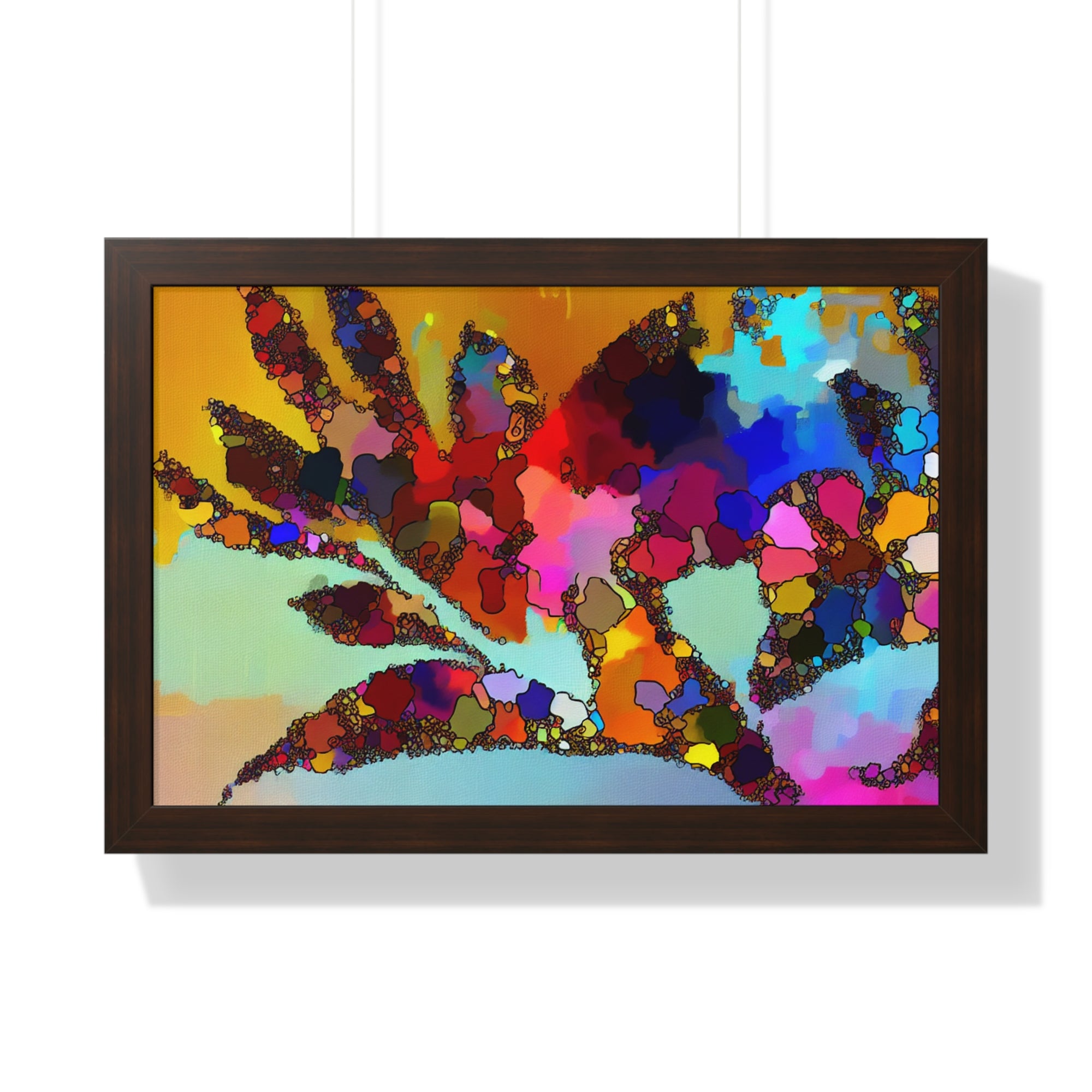 Botanical Rhythm and Flow | Framed Print