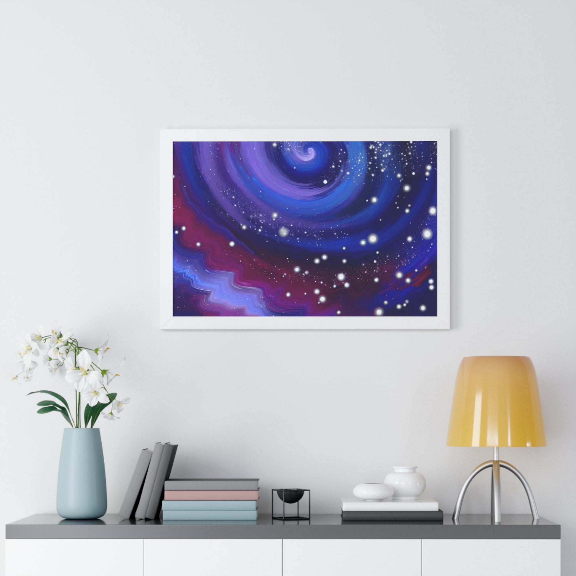 Celestial Whirlwind Dreams | Framed Print