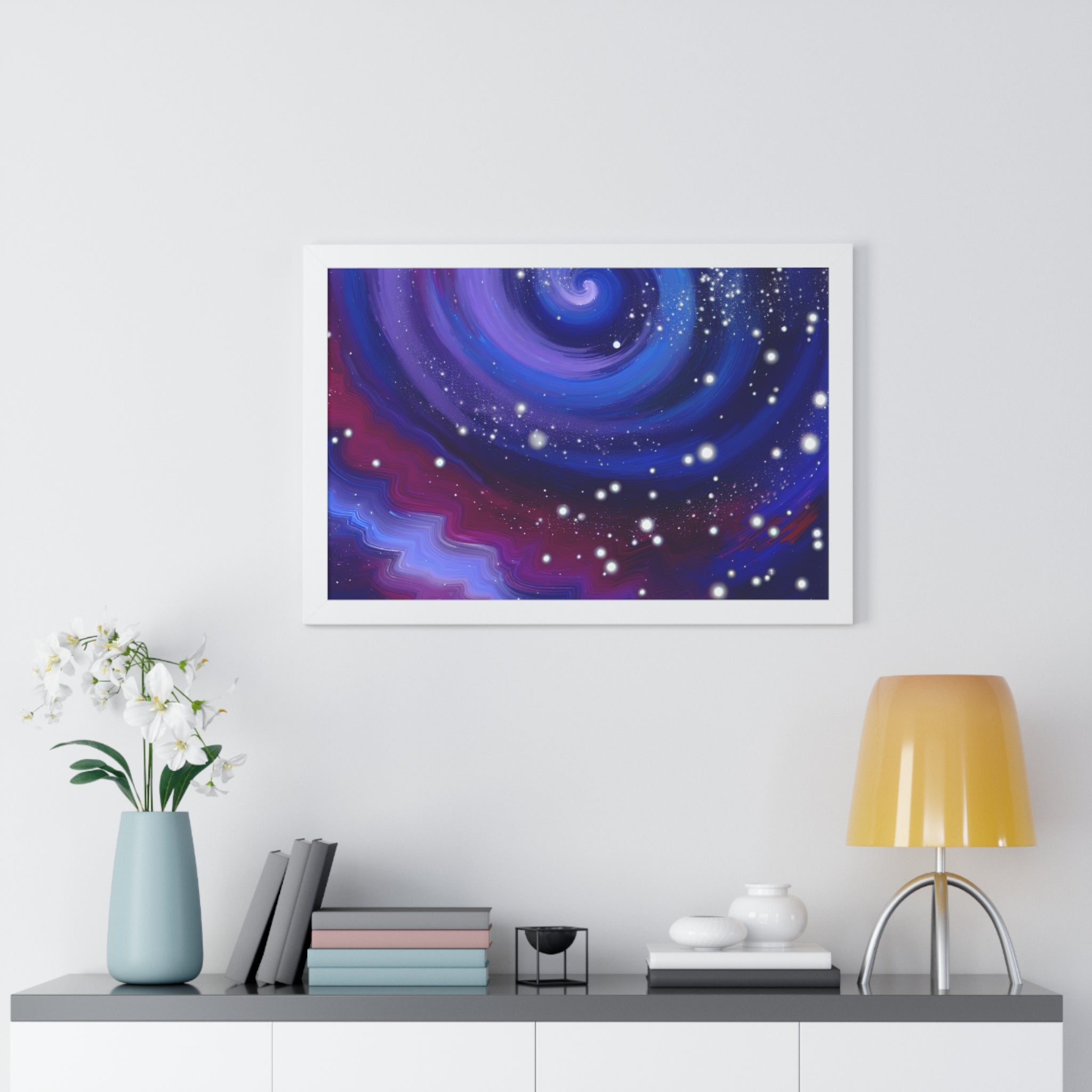 Celestial Whirlwind Dreams | Framed Print