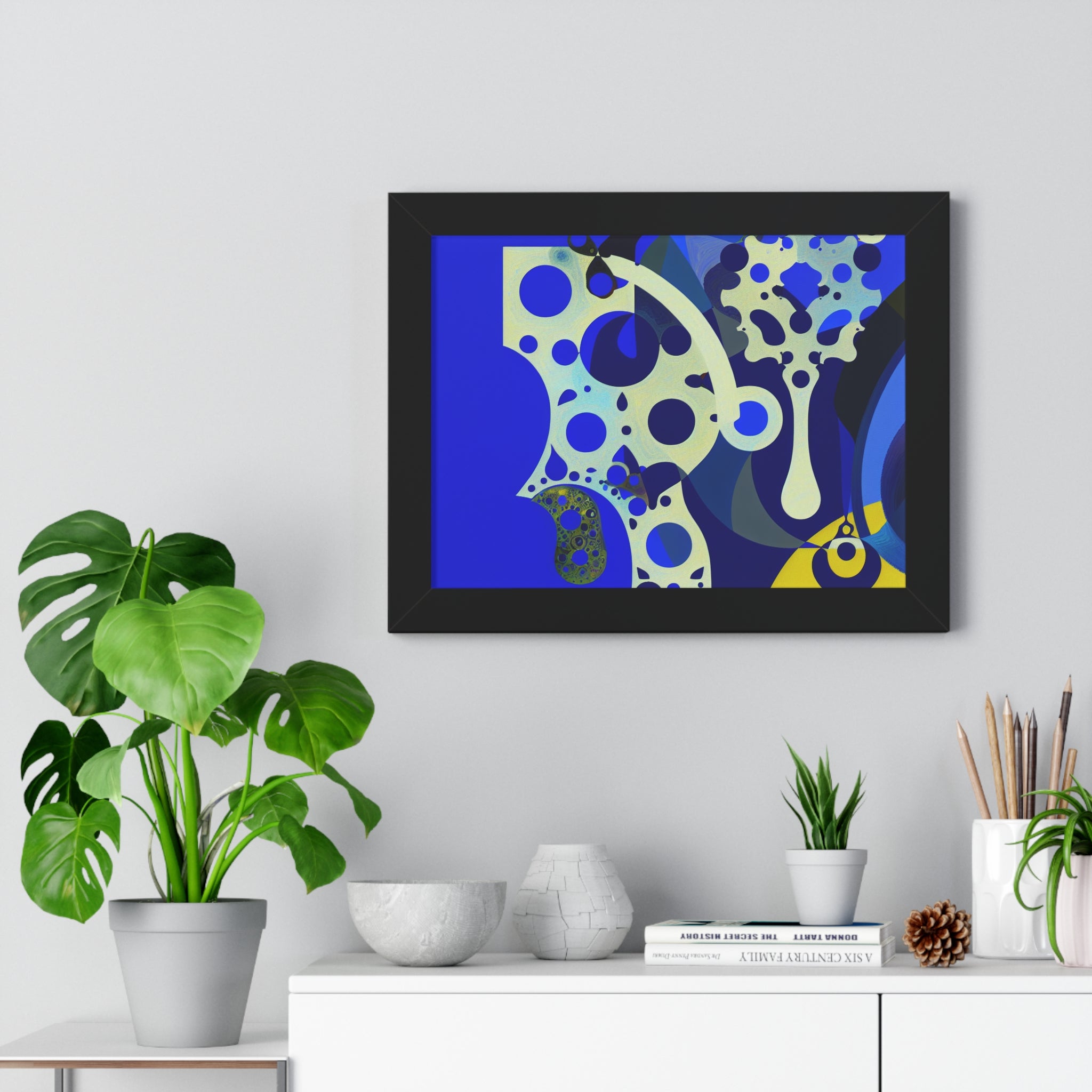 Fluid Dreams and Shadows | Framed Print