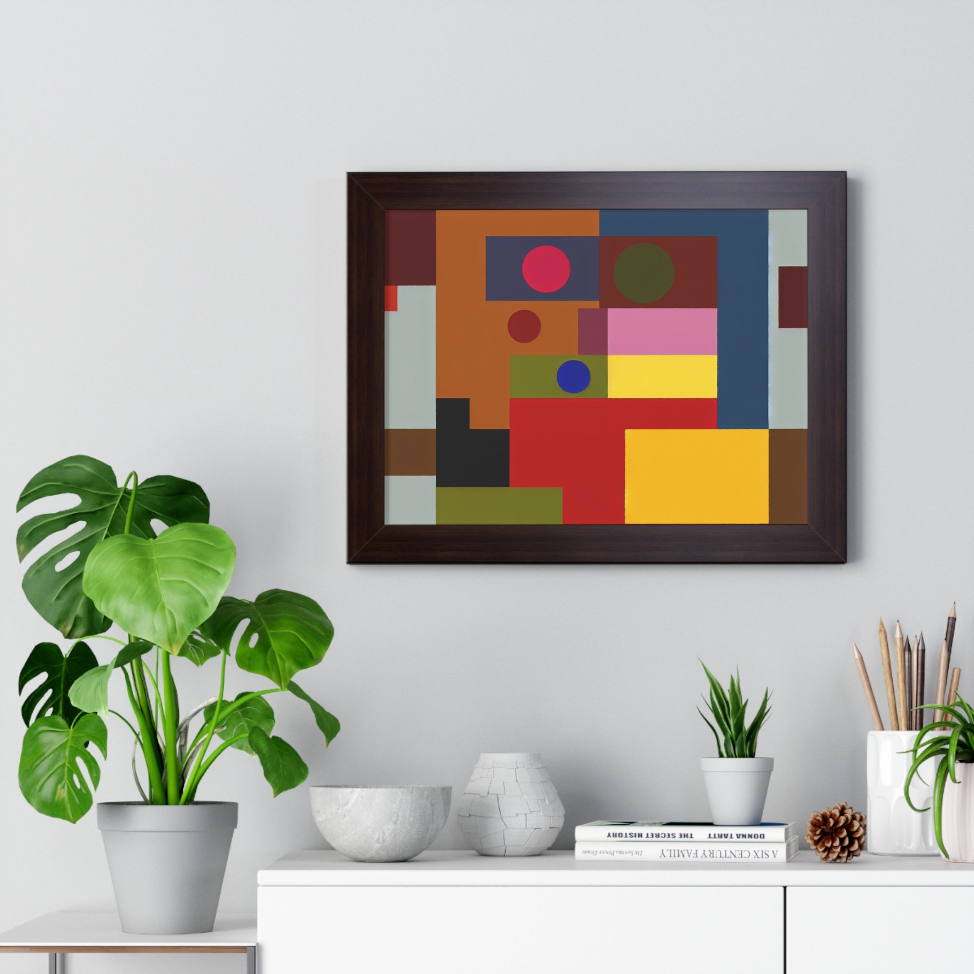 Radiant Geometry Unveiled | Framed Print