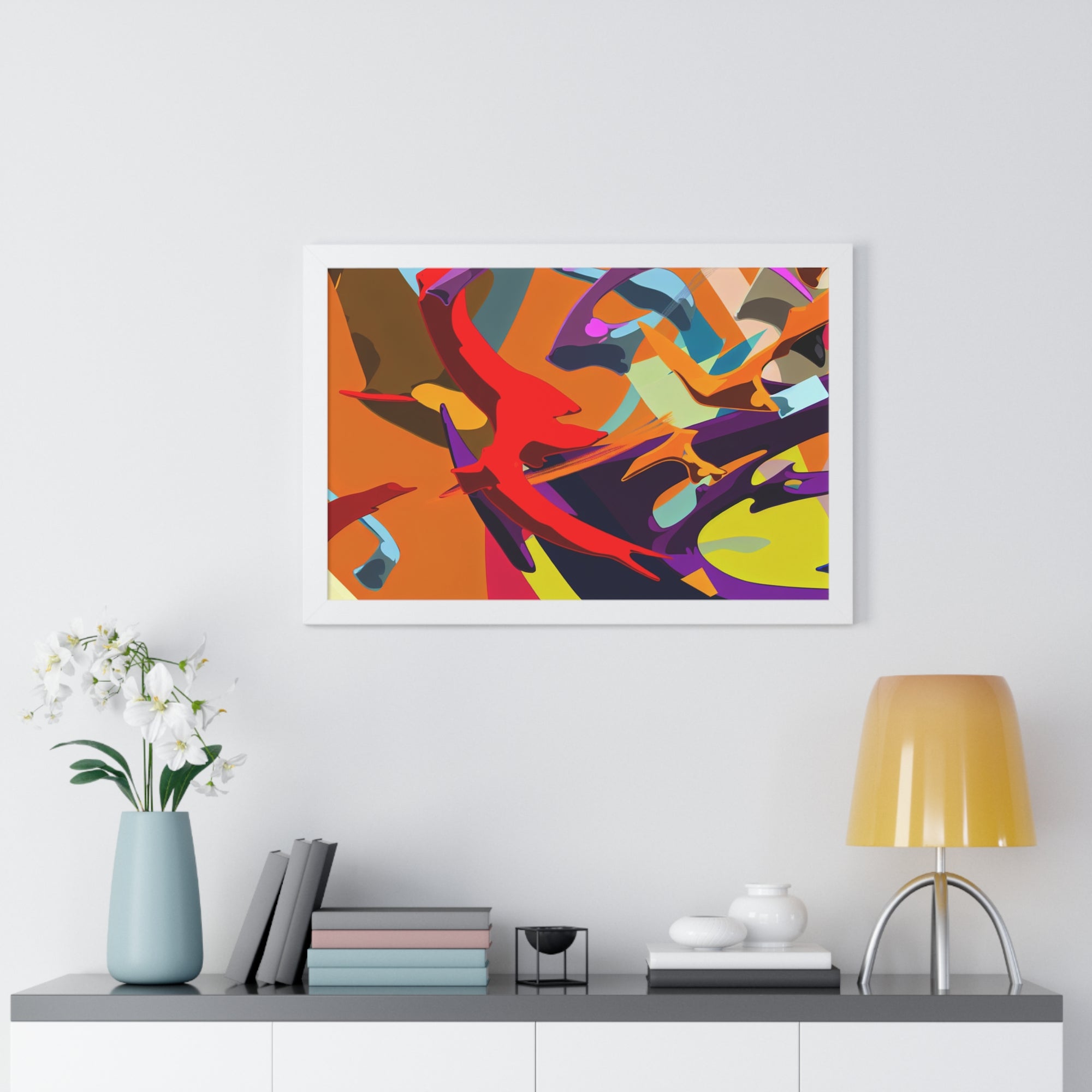 Elysium Dreams and Colors | Framed Print