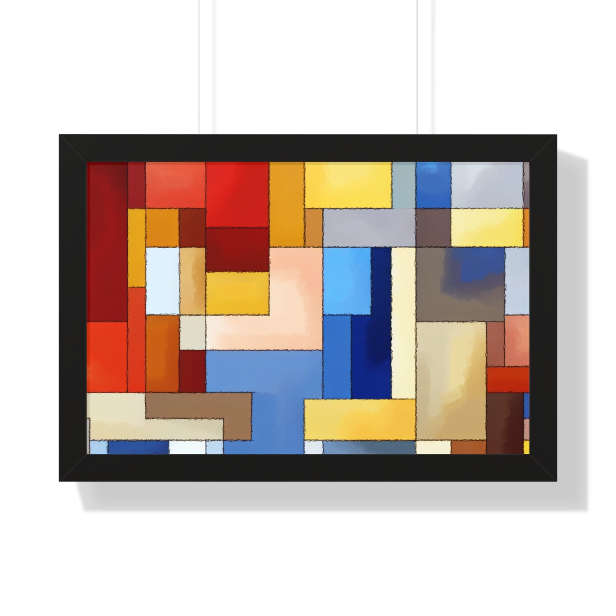 Fragmented Resonance | Framed Print