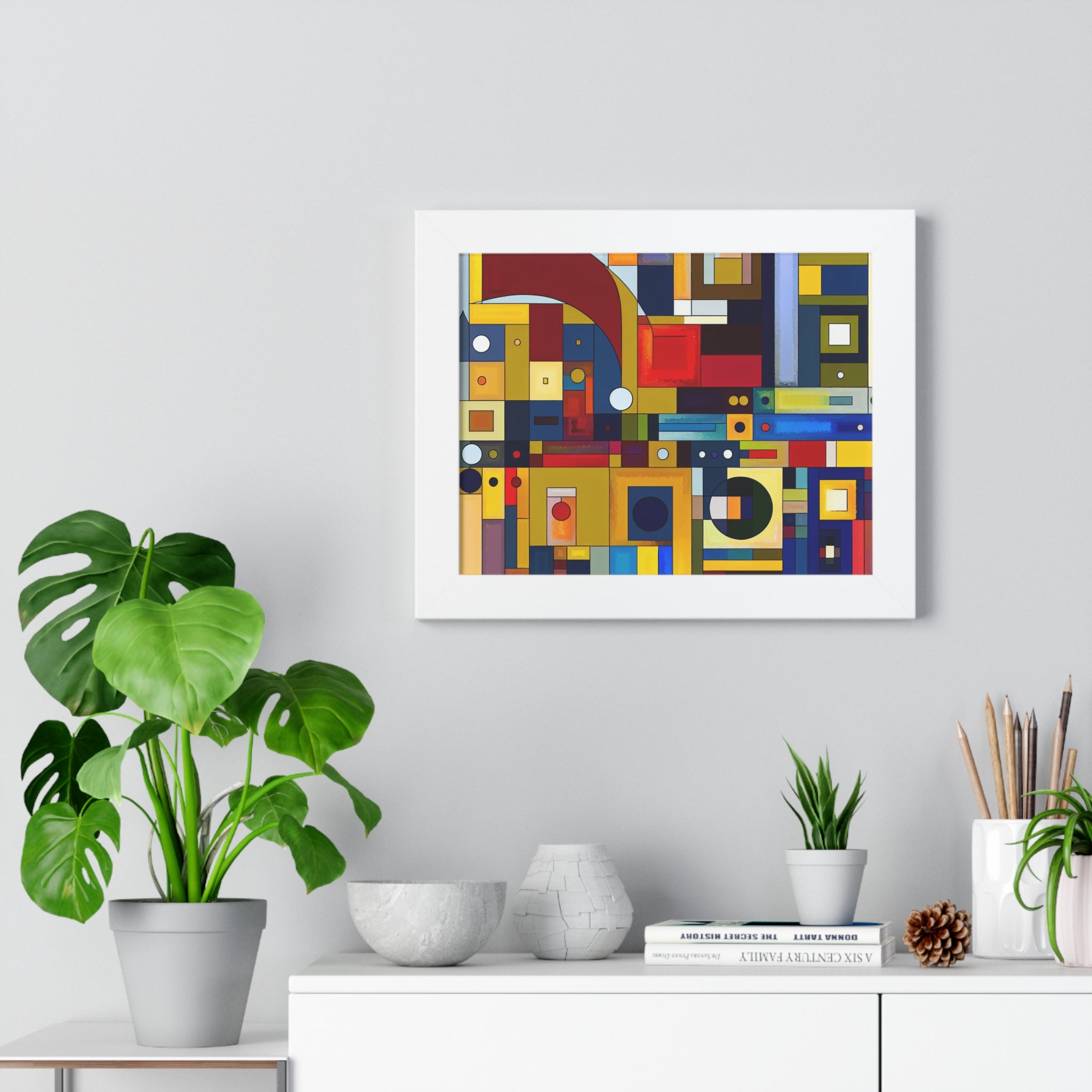 Chromatic Intersections | Framed Print