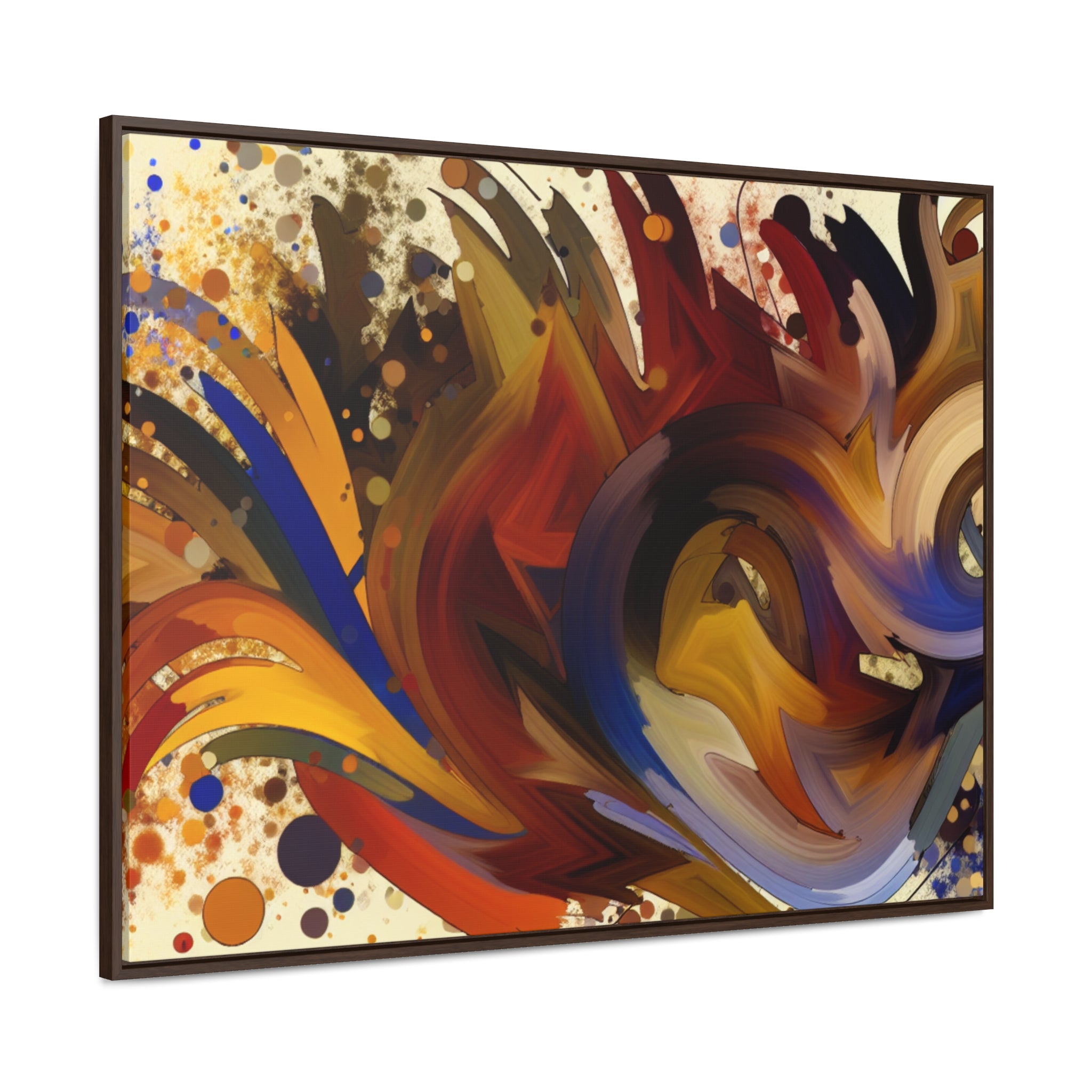 Primal Energies Unleashed | Framed Canvas