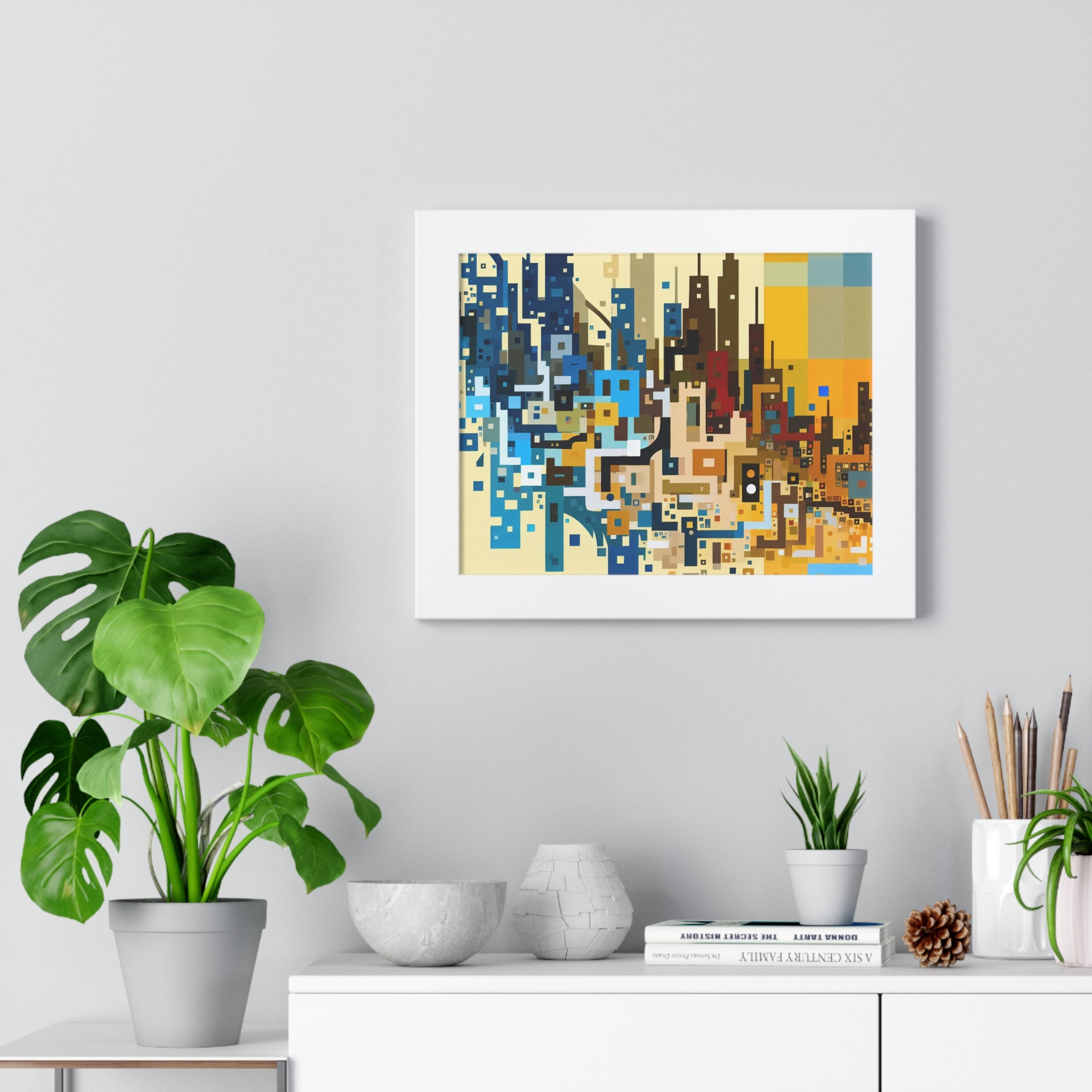 Metro Mirage | Framed Print