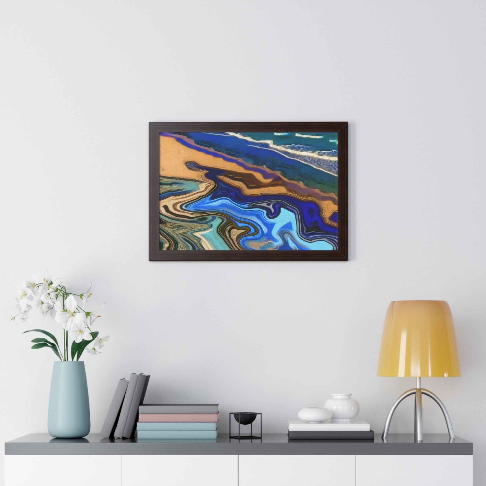 Tidal Whisperings | Framed Print