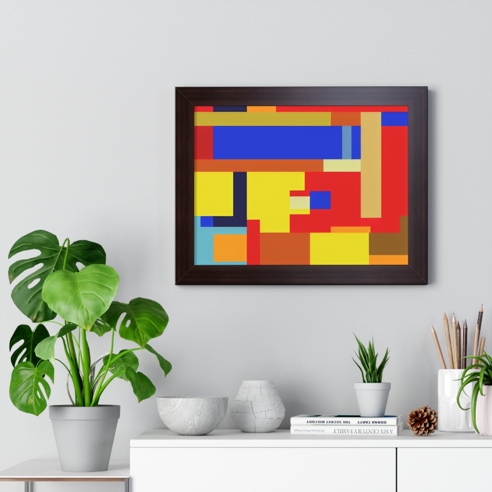 Vibrant Harmony Unleashed | Framed Print