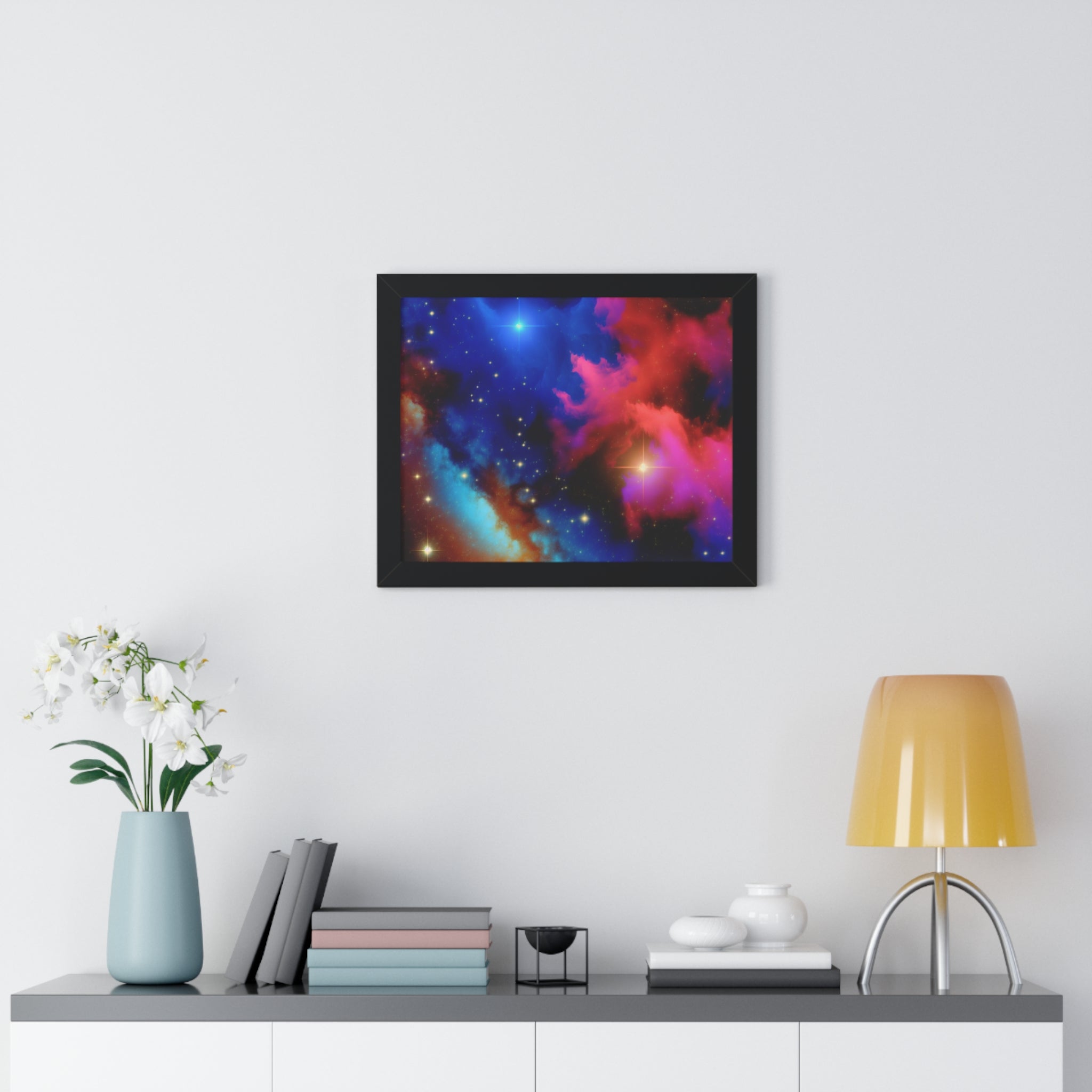 Celestial Whirl and Daze | Framed Print