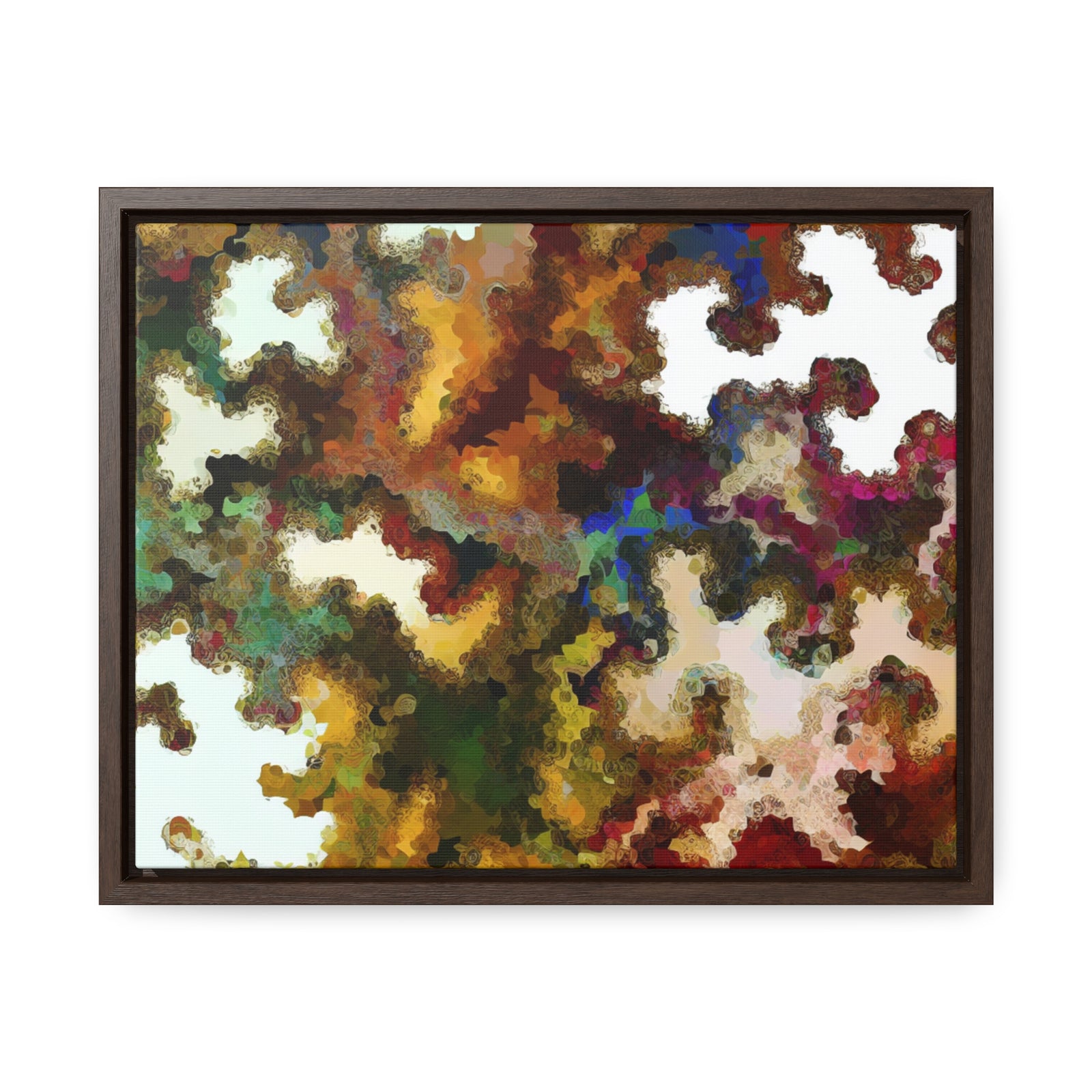 Petals in Motion | Framed Canvas