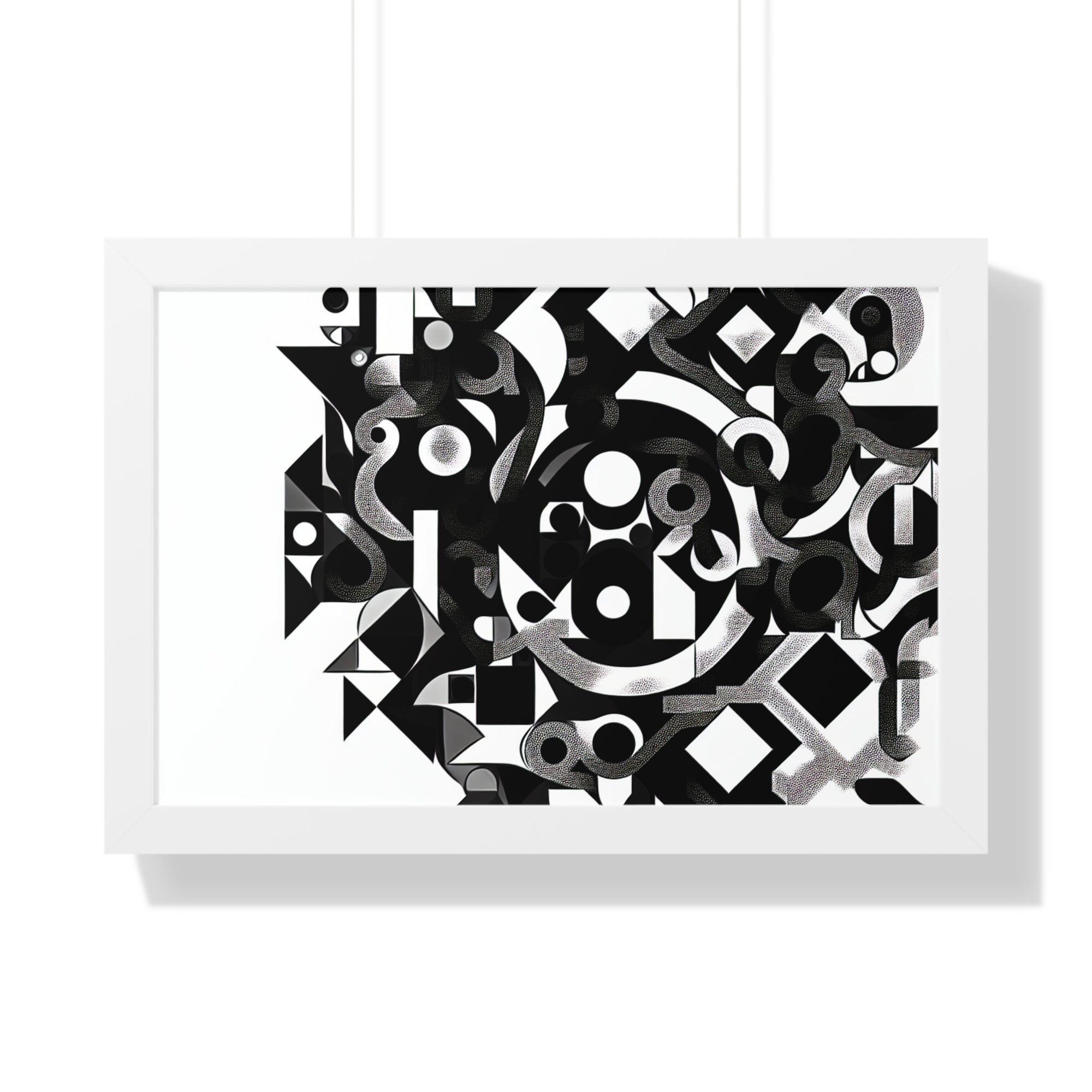Eclipse of Contrast | Framed Print