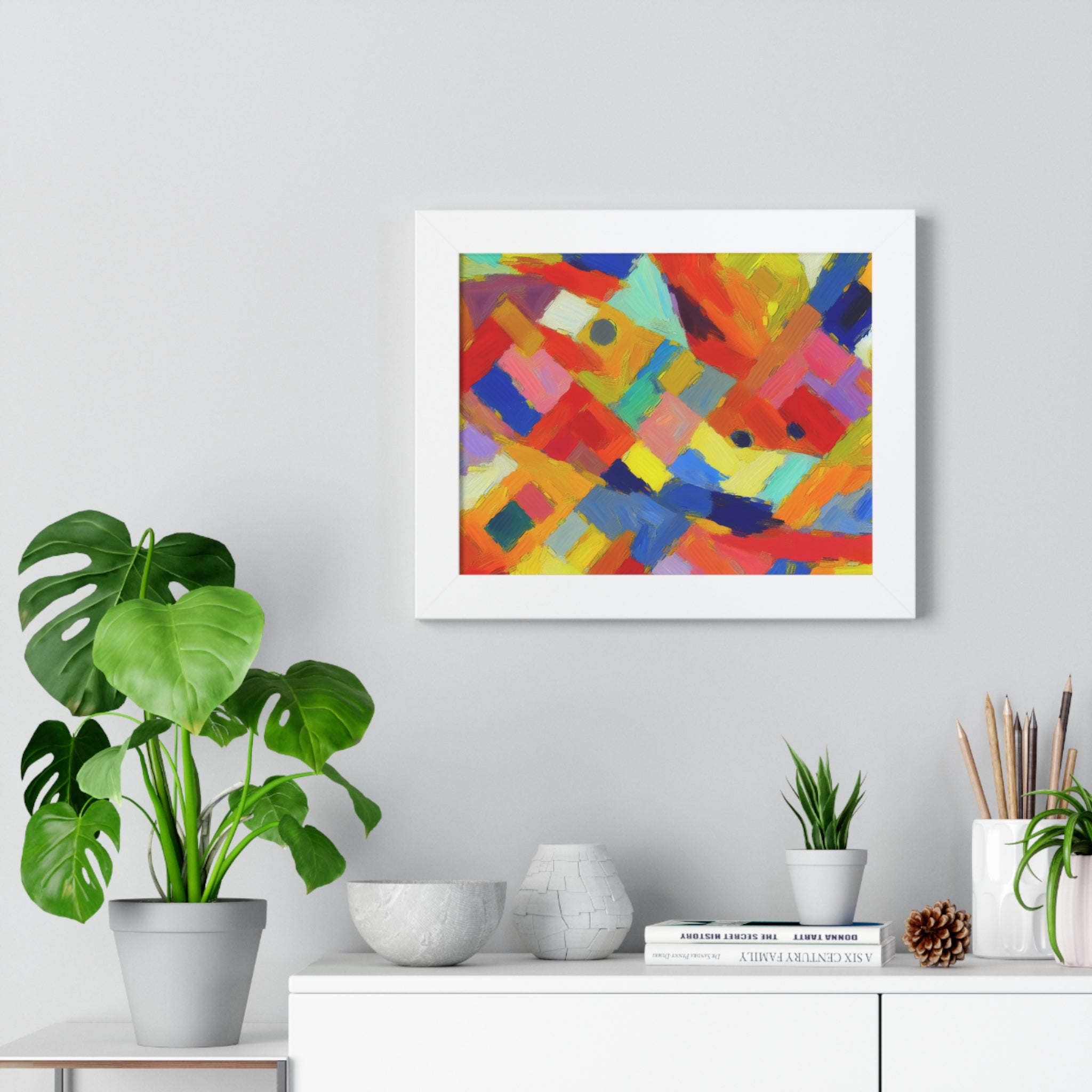 Dynamic Harmony in Color | Framed Print