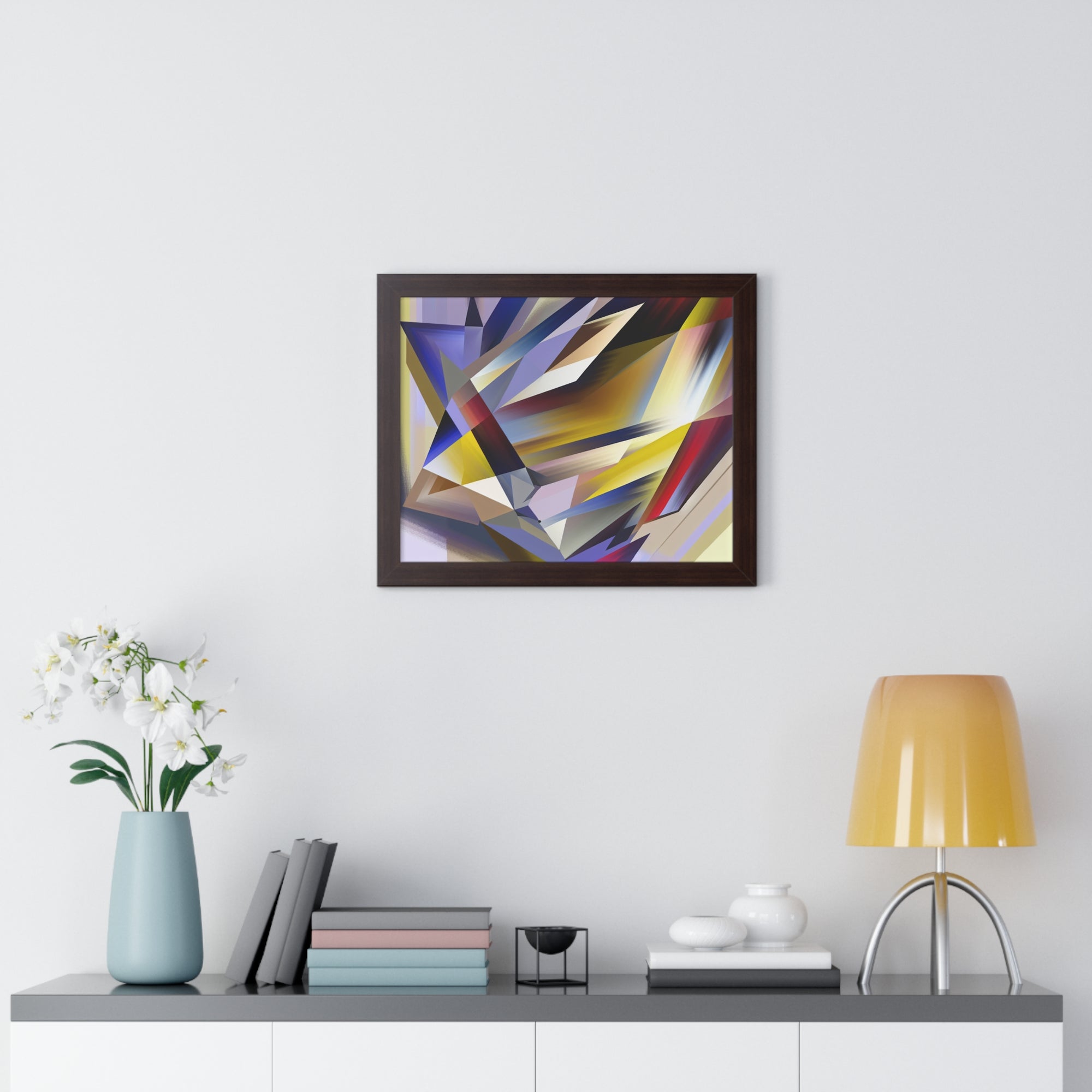 Velocity and Color Harmony | Framed Print