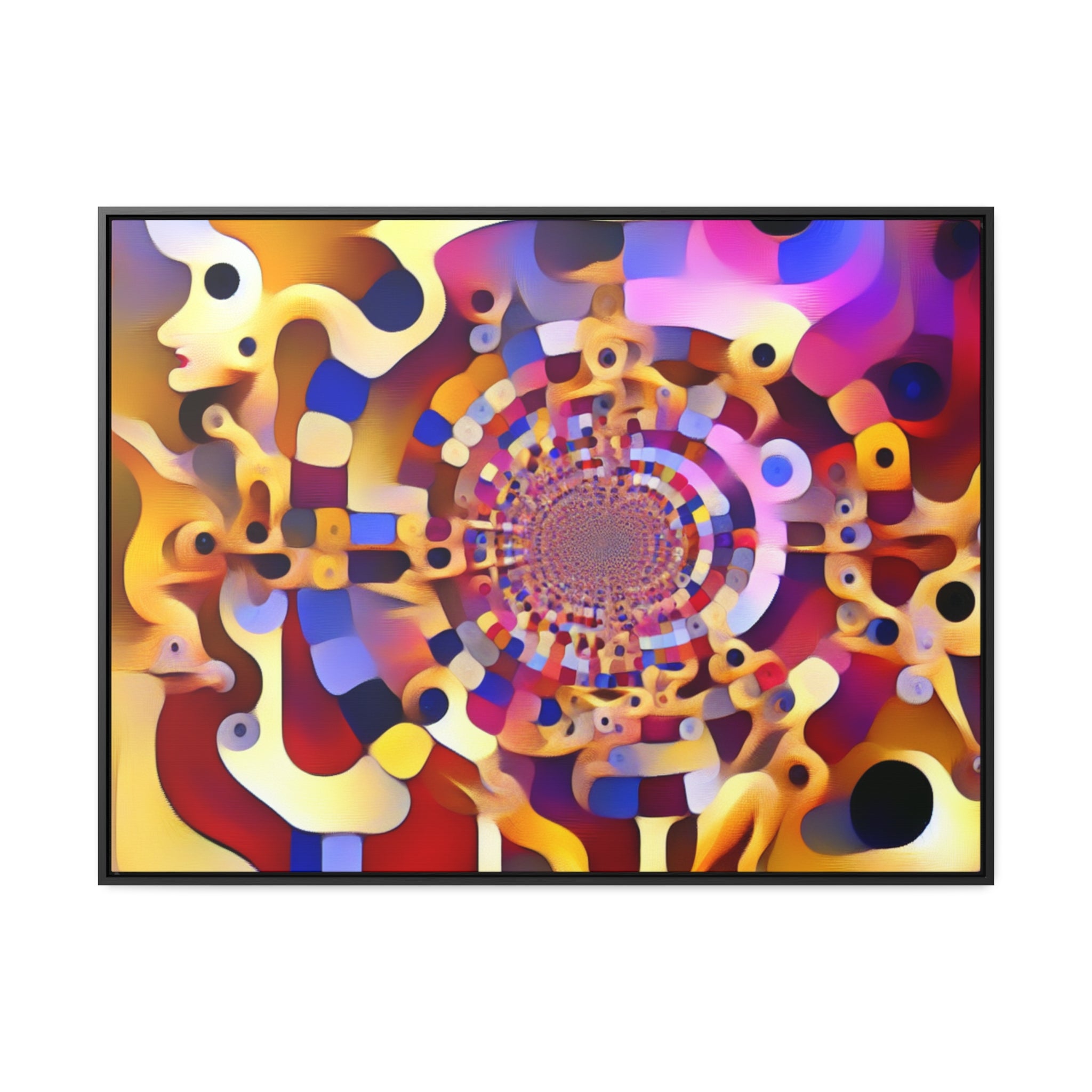 Whispers of Color Dreams | Framed Canvas