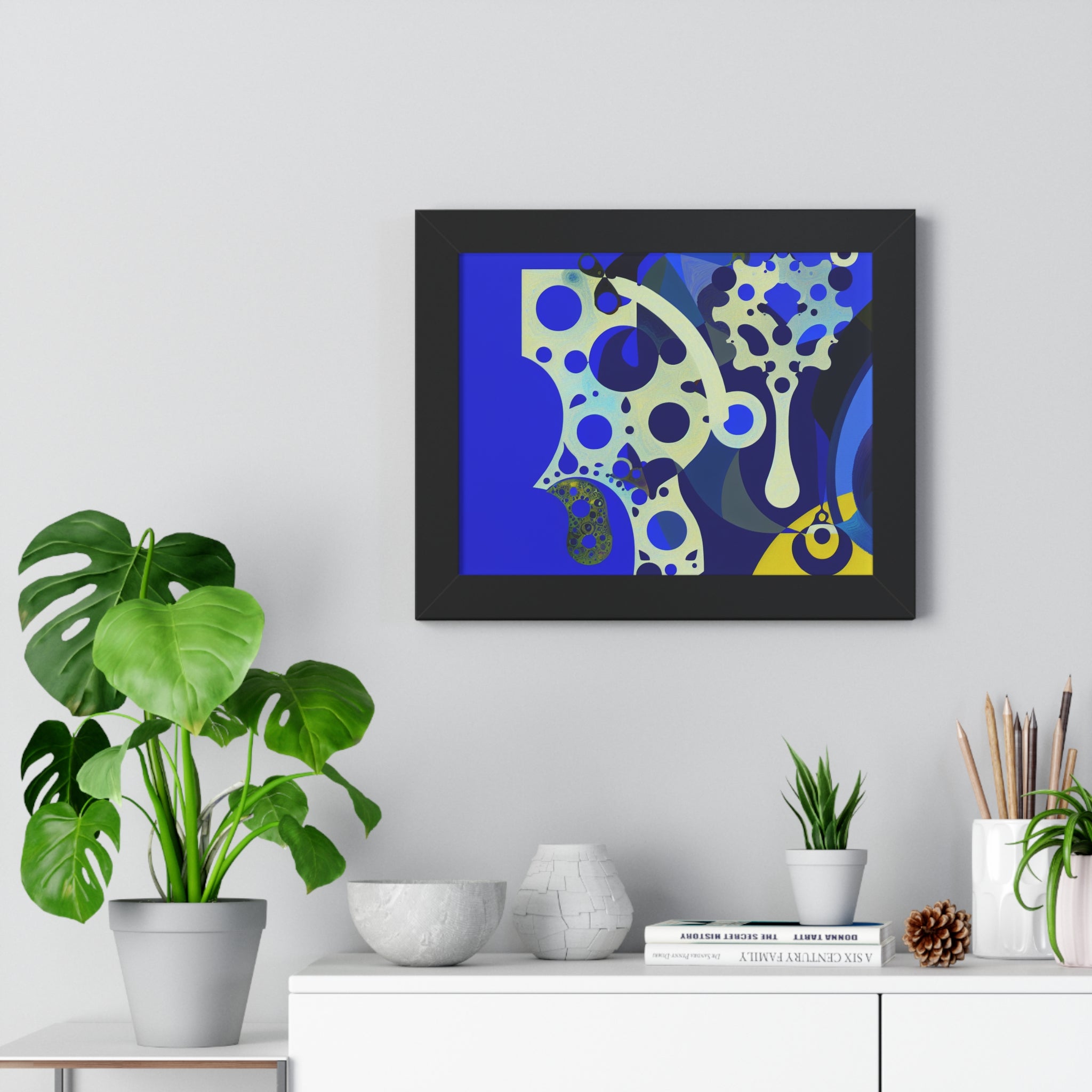 Fluid Dreams and Shadows | Framed Print