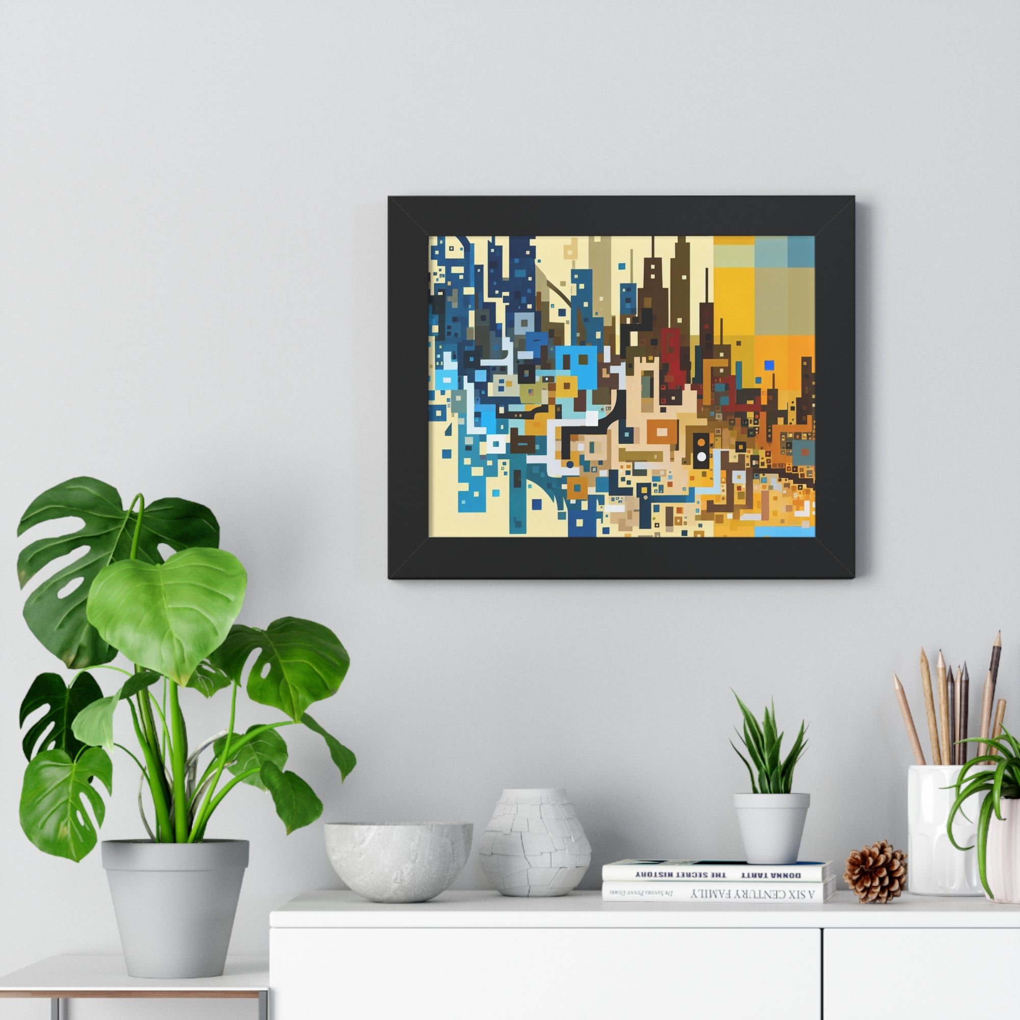 Metro Mirage | Framed Print