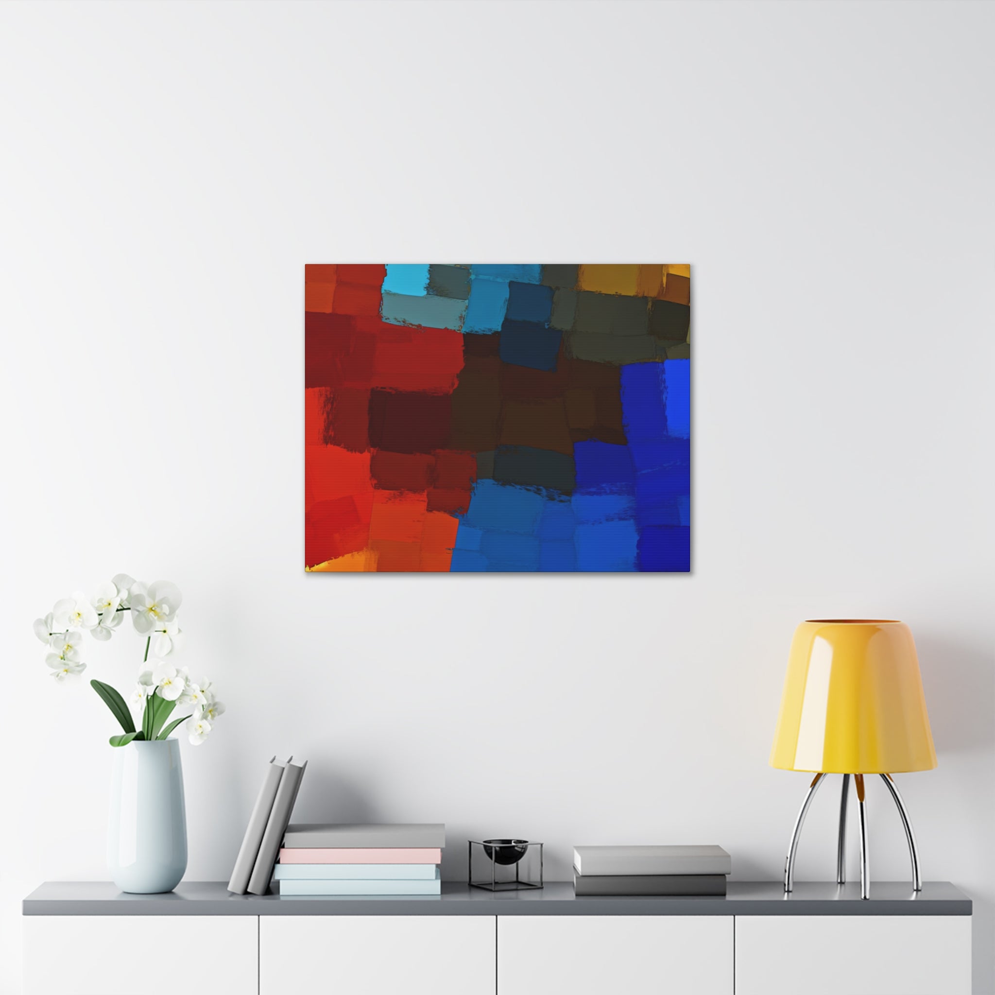 Chromatic Interplay and Duet | Canvas