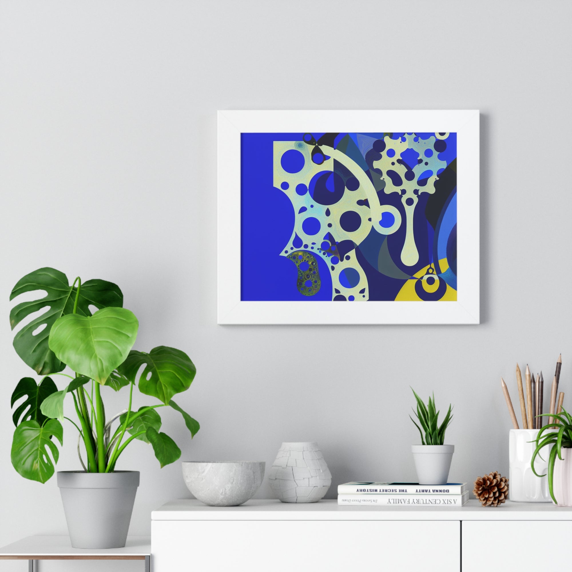 Fluid Dreams and Shadows | Framed Print