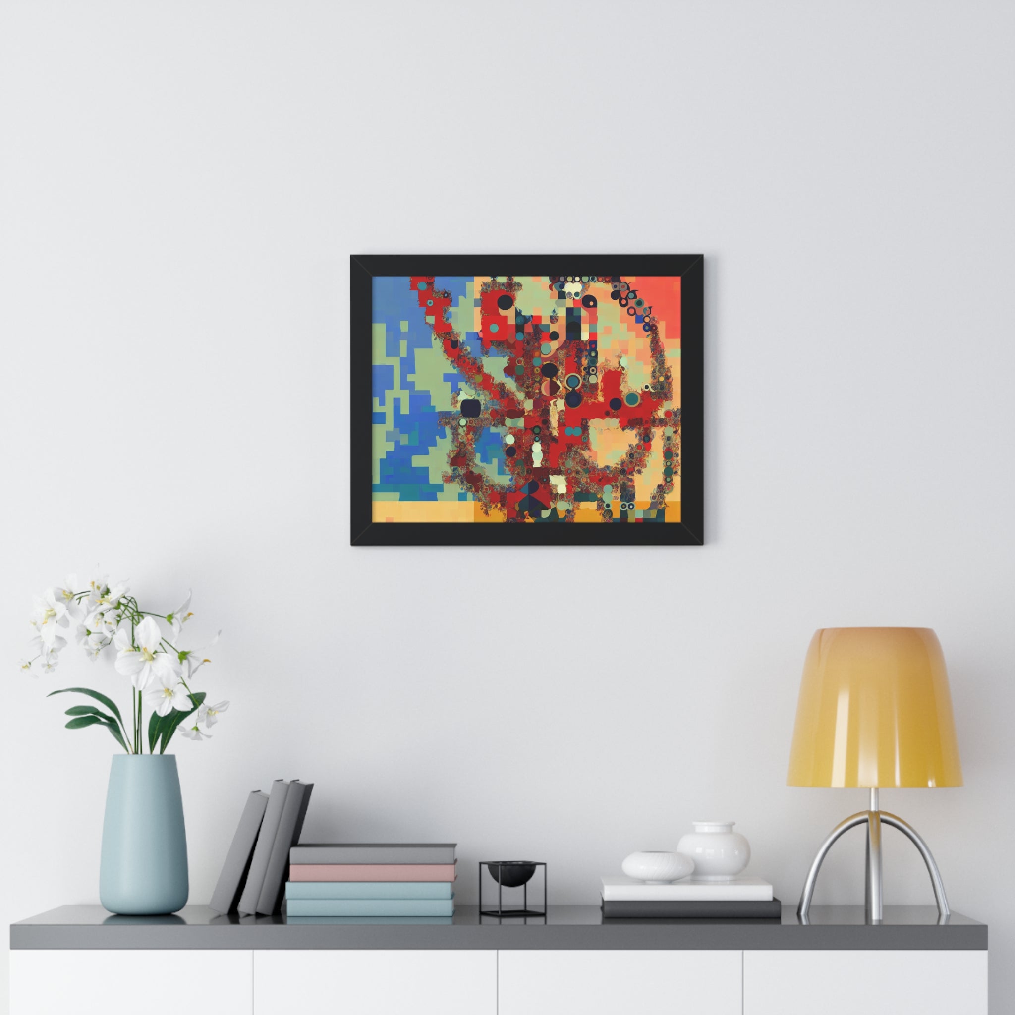 Whirls of Freedom | Framed Print