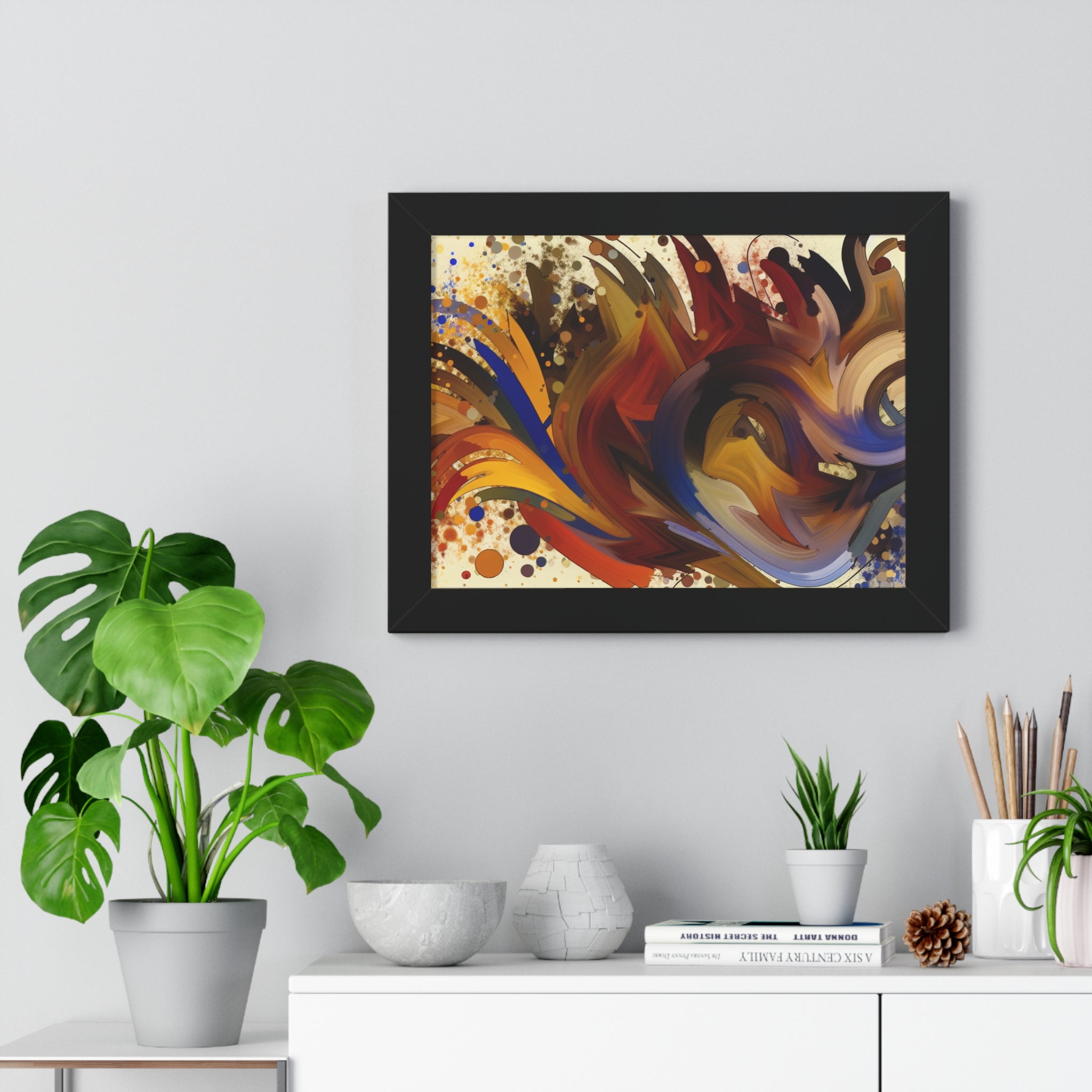 Primal Energies Unleashed | Framed Print