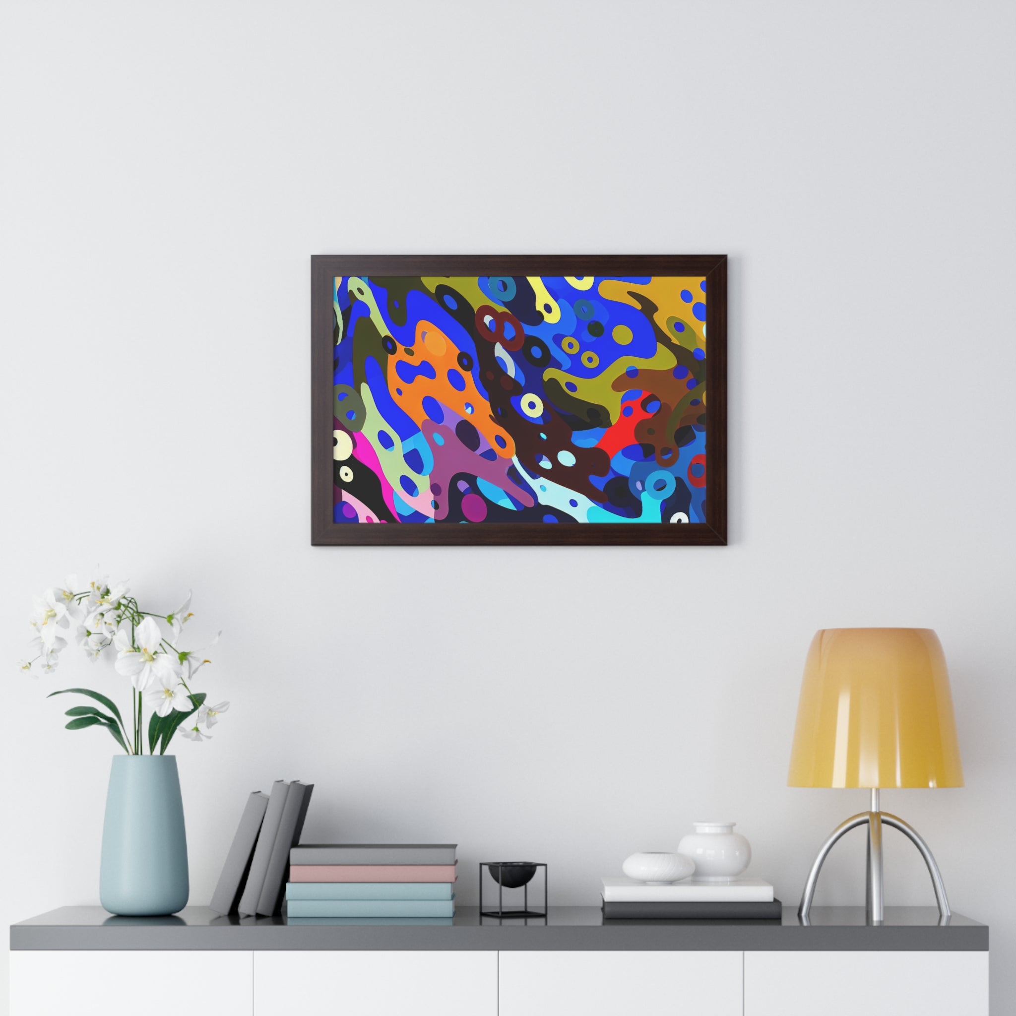 Anime Symphony in Color | Framed Print