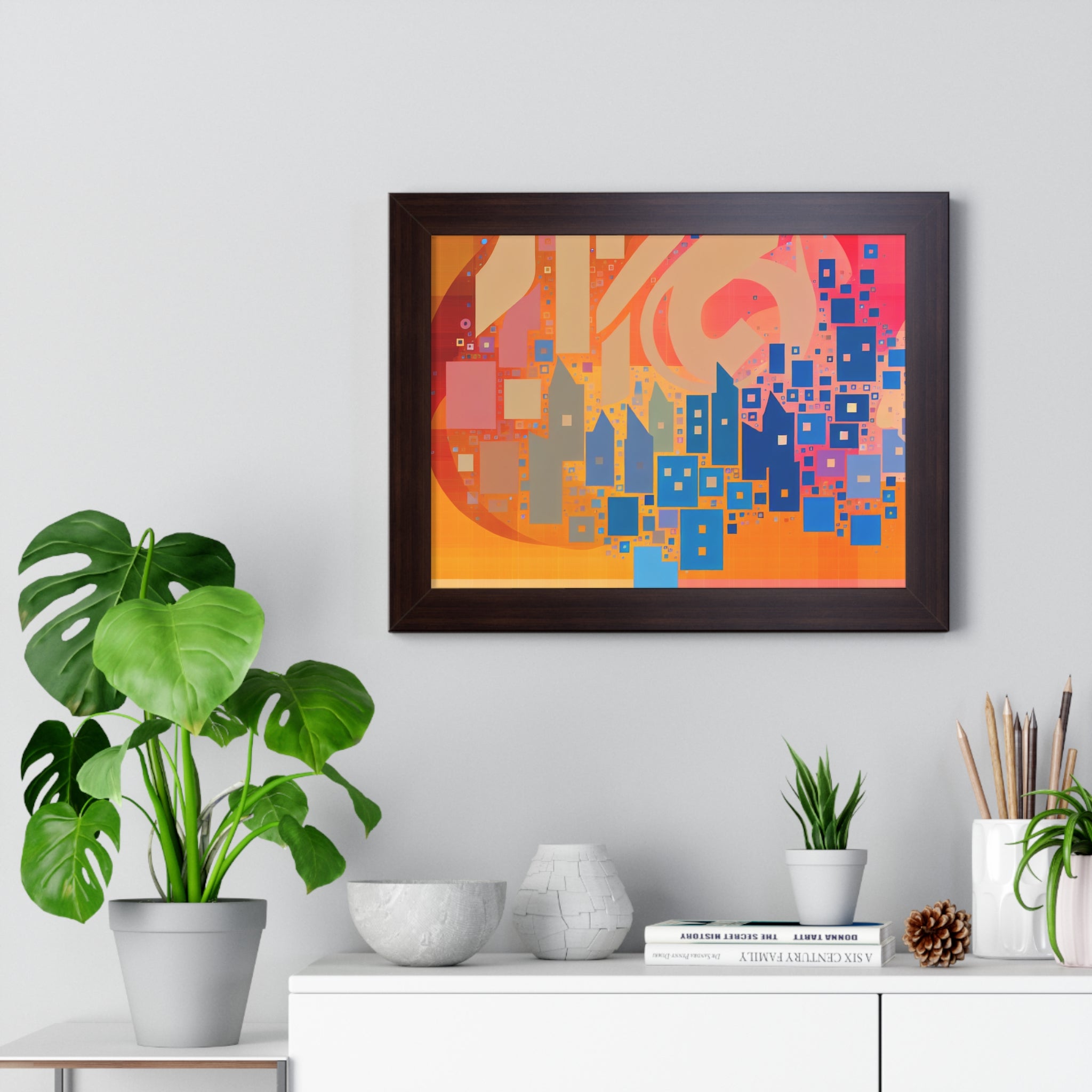 Metropolis in Motion | Framed Print