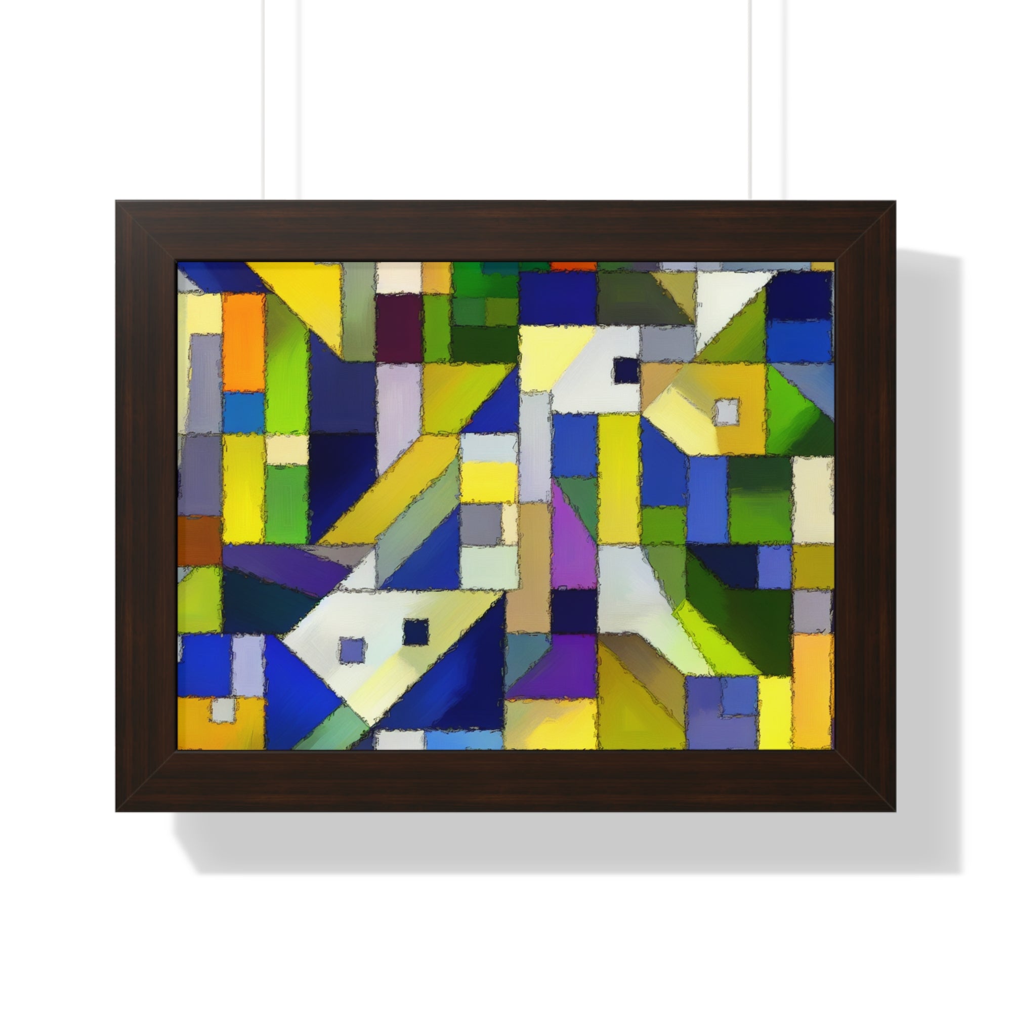 Fractured Harmony and Light | Framed Print