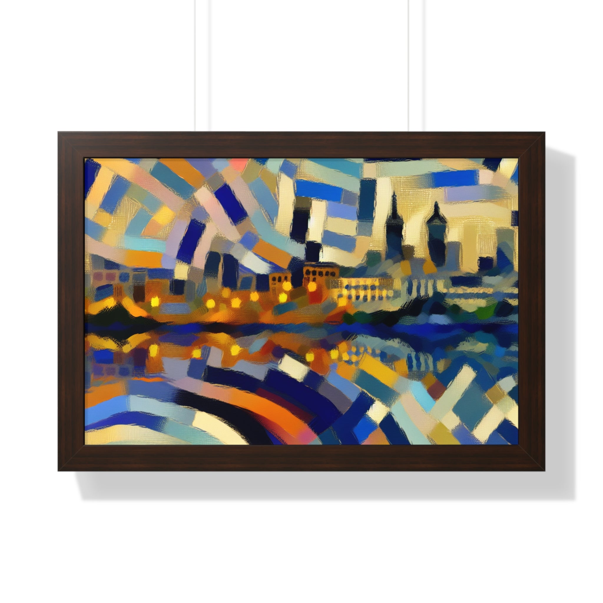 Urban Mirage and Flow | Framed Print