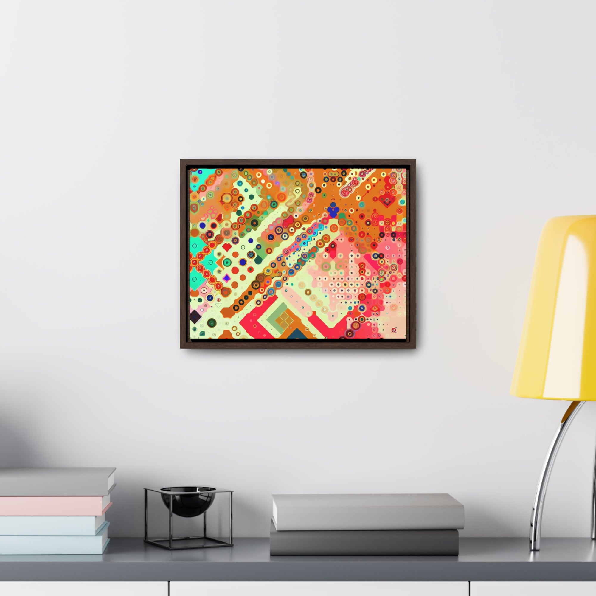 Elysian Whirlwind Dance | Framed Canvas