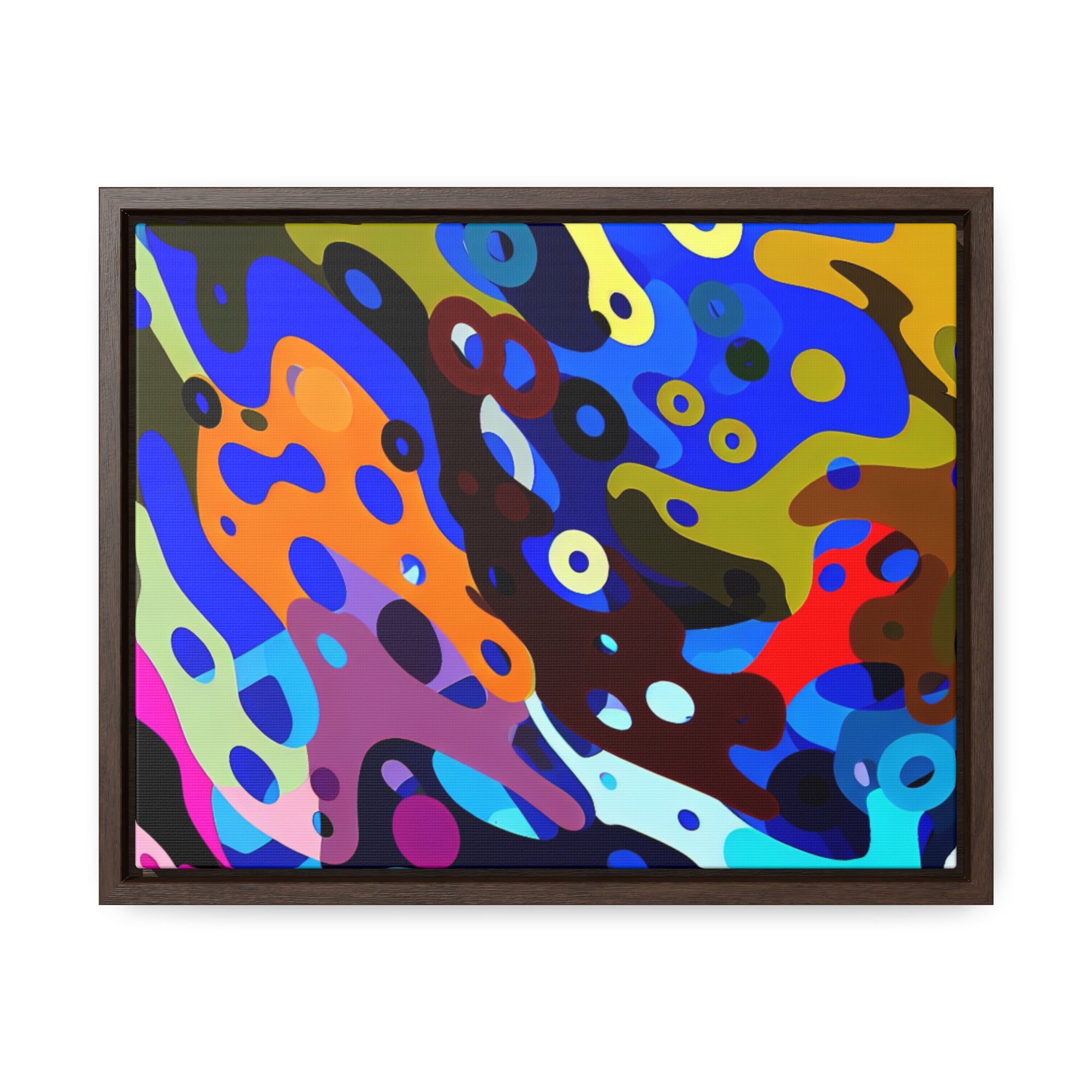 Anime Symphony in Color | Framed Canvas