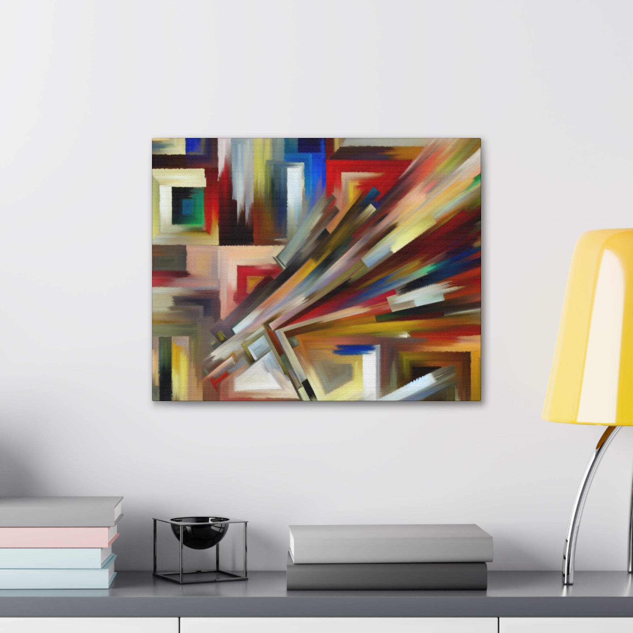 Urban Velocity and Chaos | Canvas