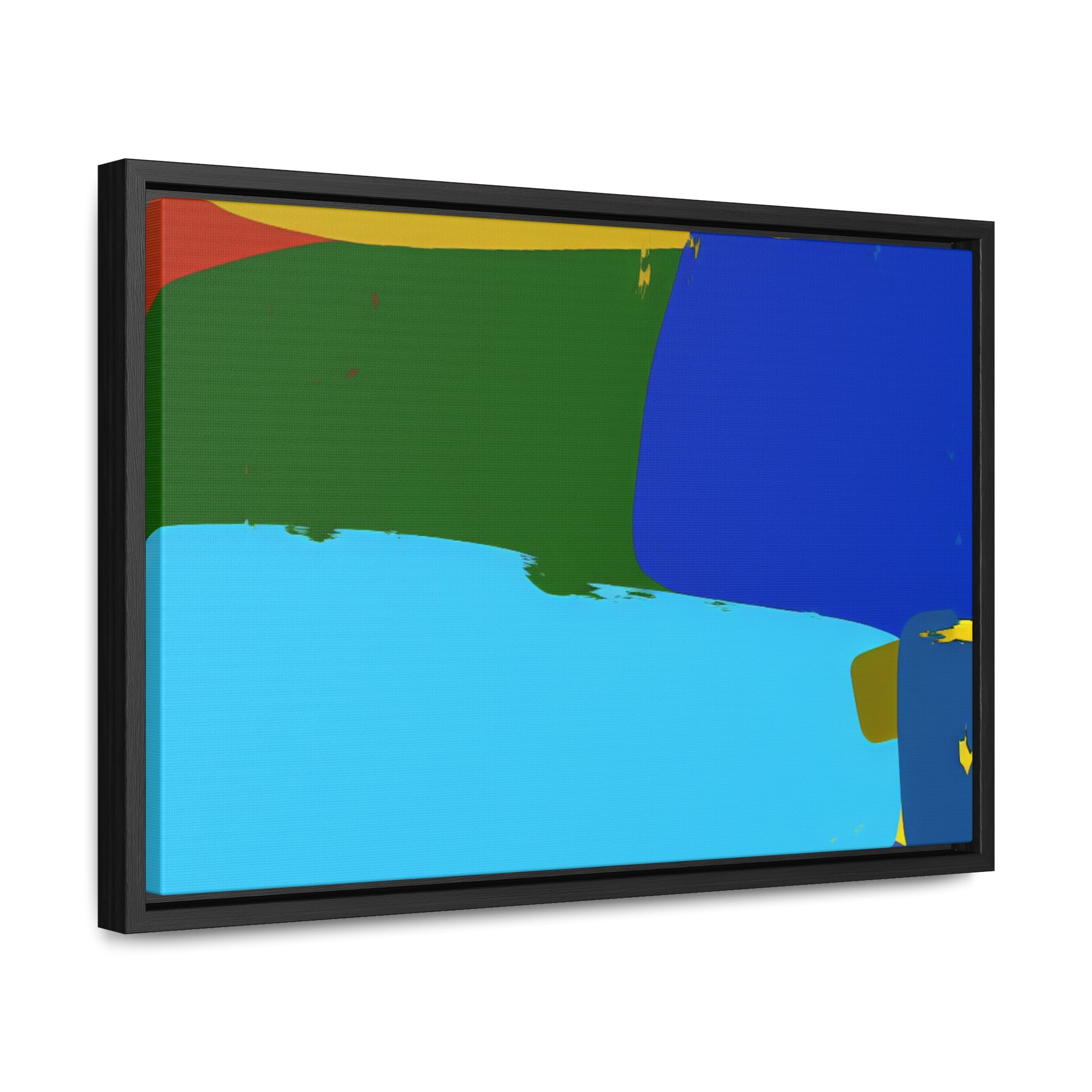 Vibrant Echoes of Energy | Framed Canvas