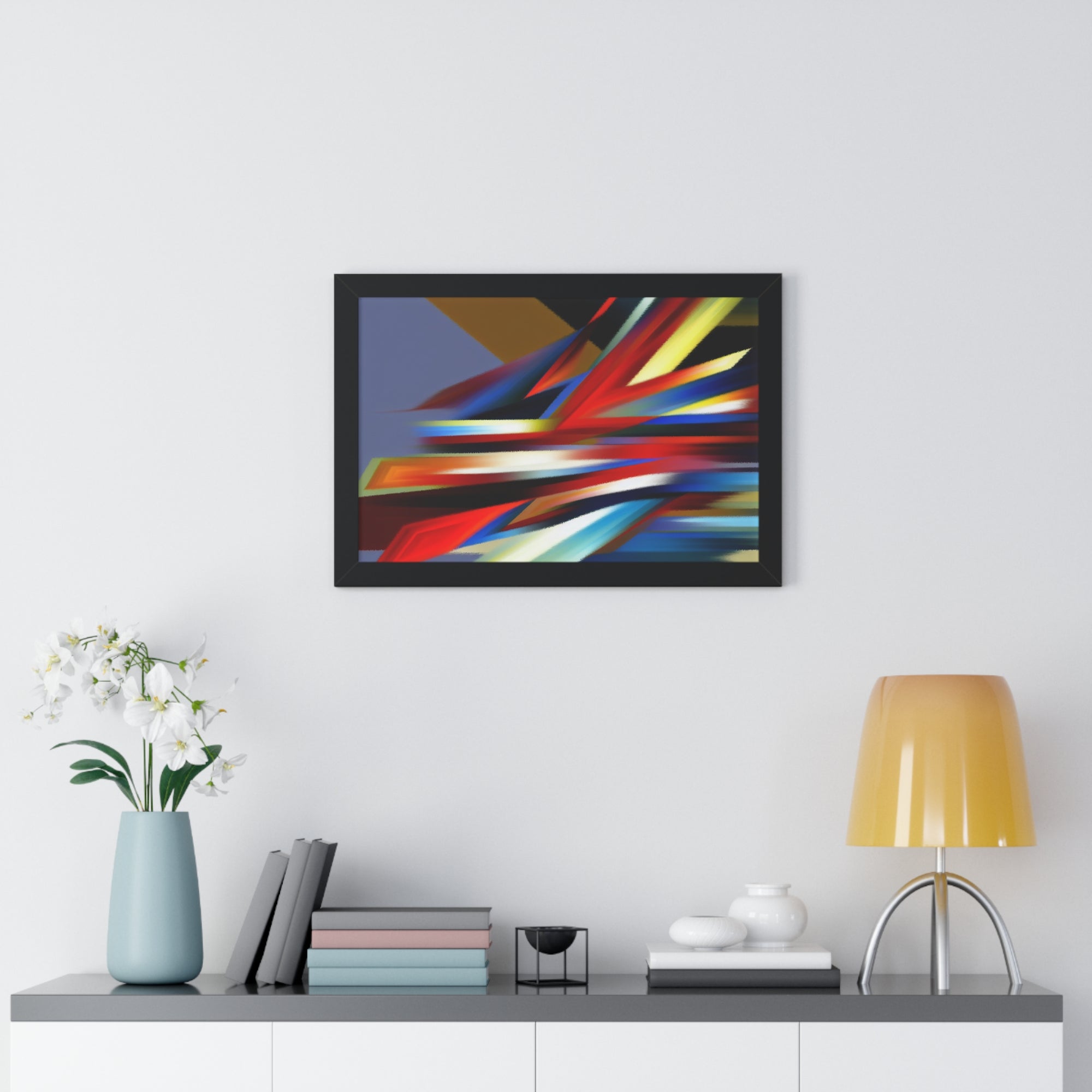 Chaotic Harmony Expressed | Framed Print