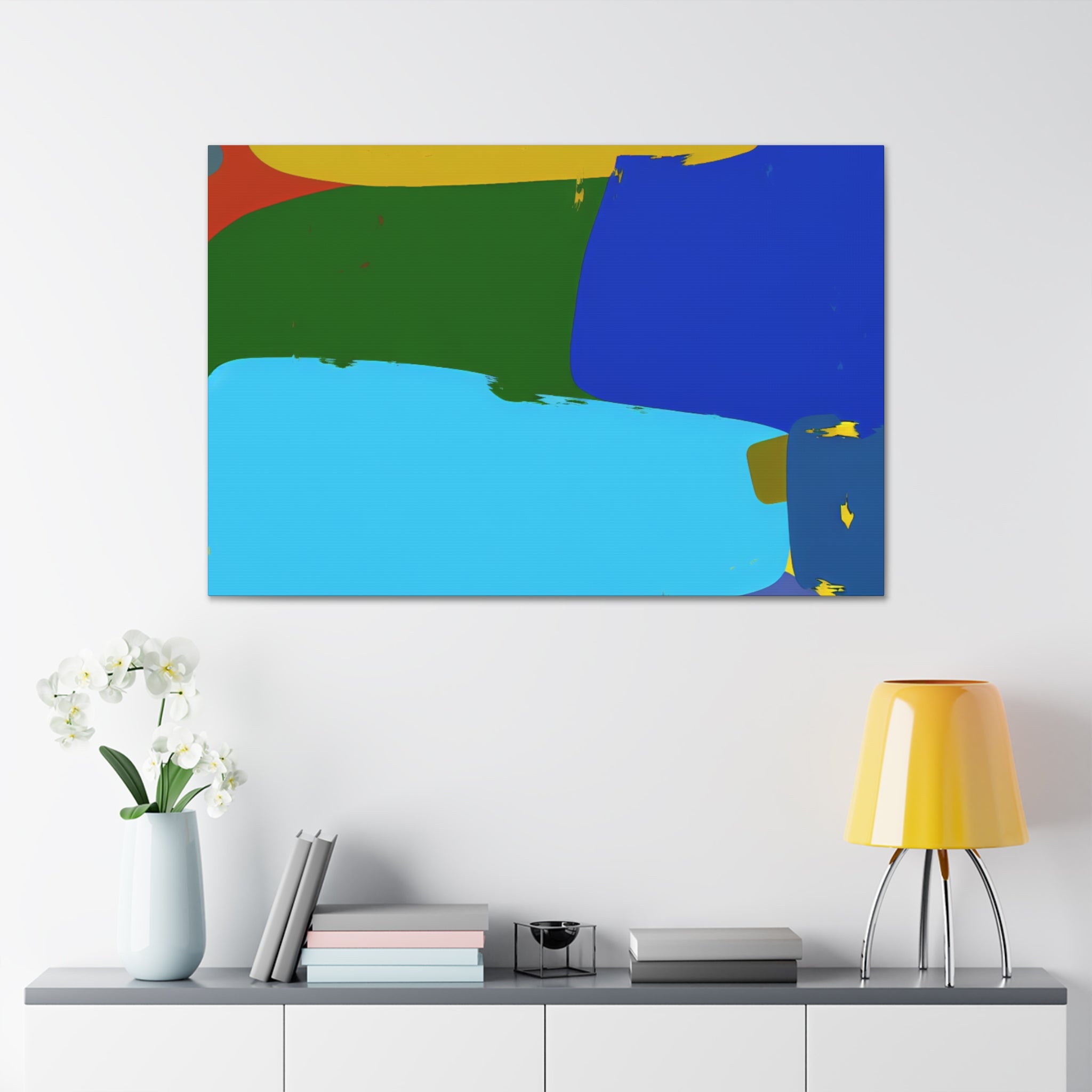 Vibrant Echoes of Energy | Canvas