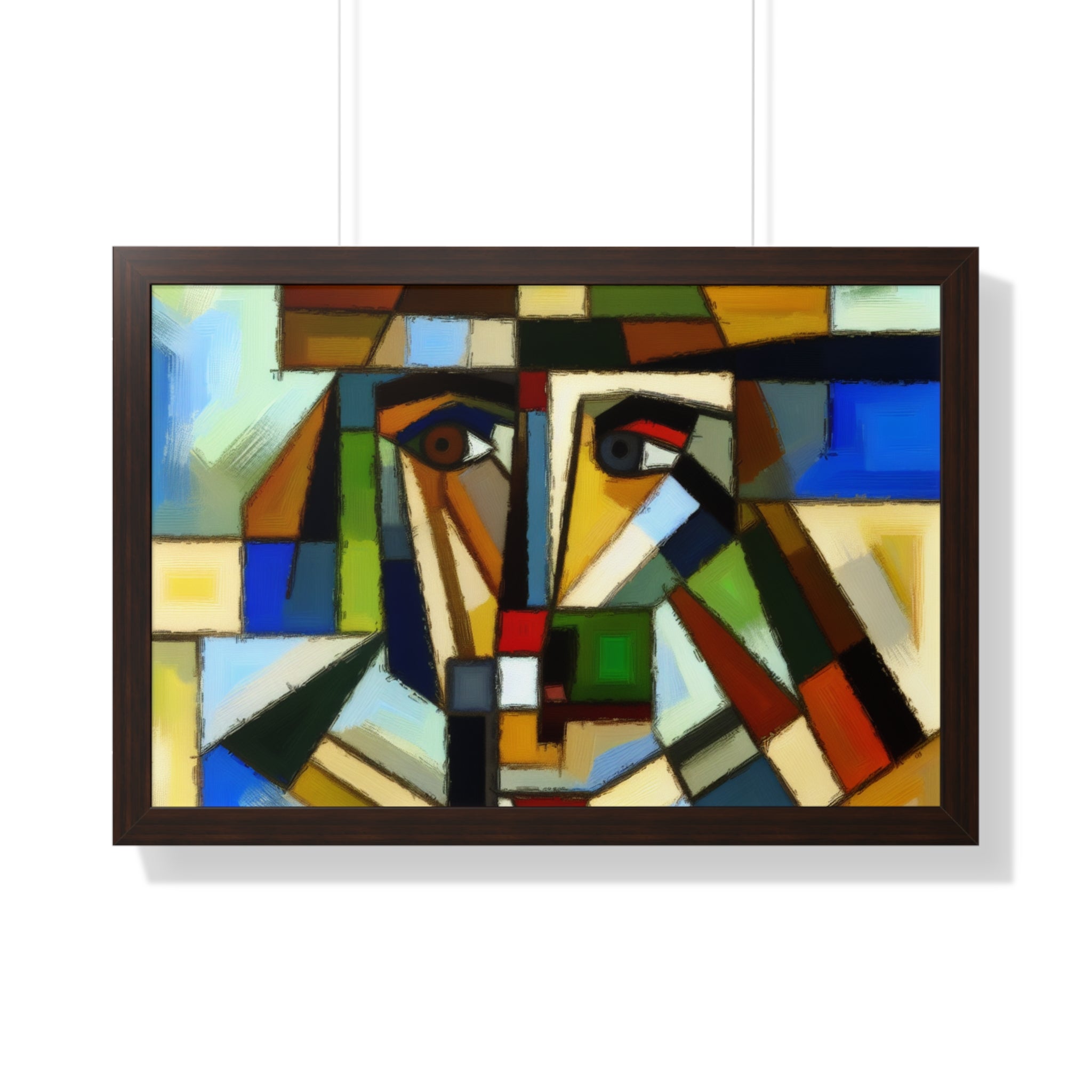 Shattered Reflections and Echoes | Framed Print