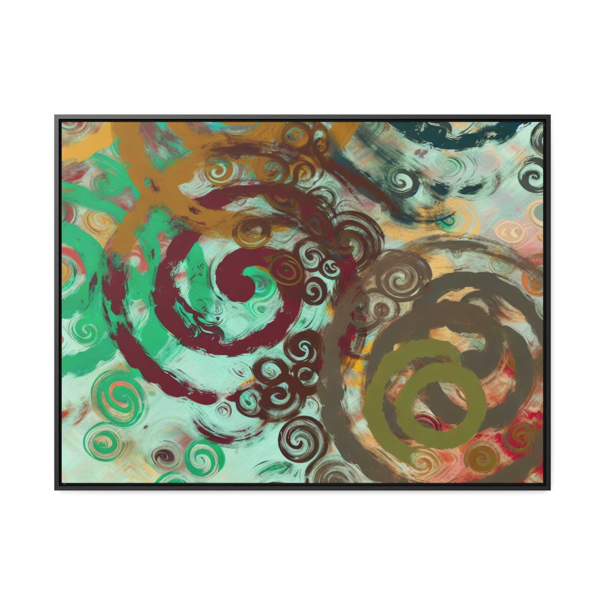 Dance of Colors | Framed Canvas