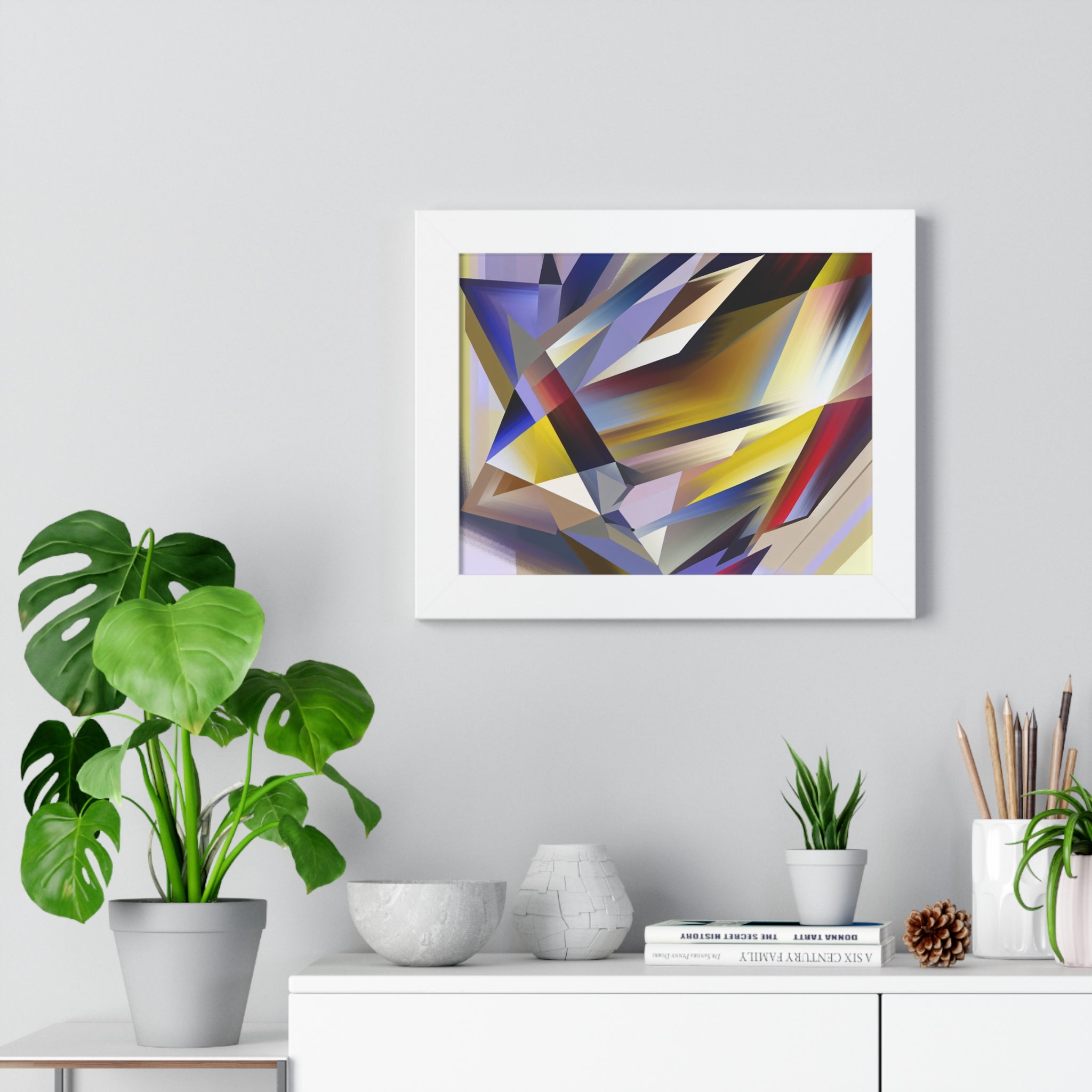 Velocity and Color Harmony | Framed Print