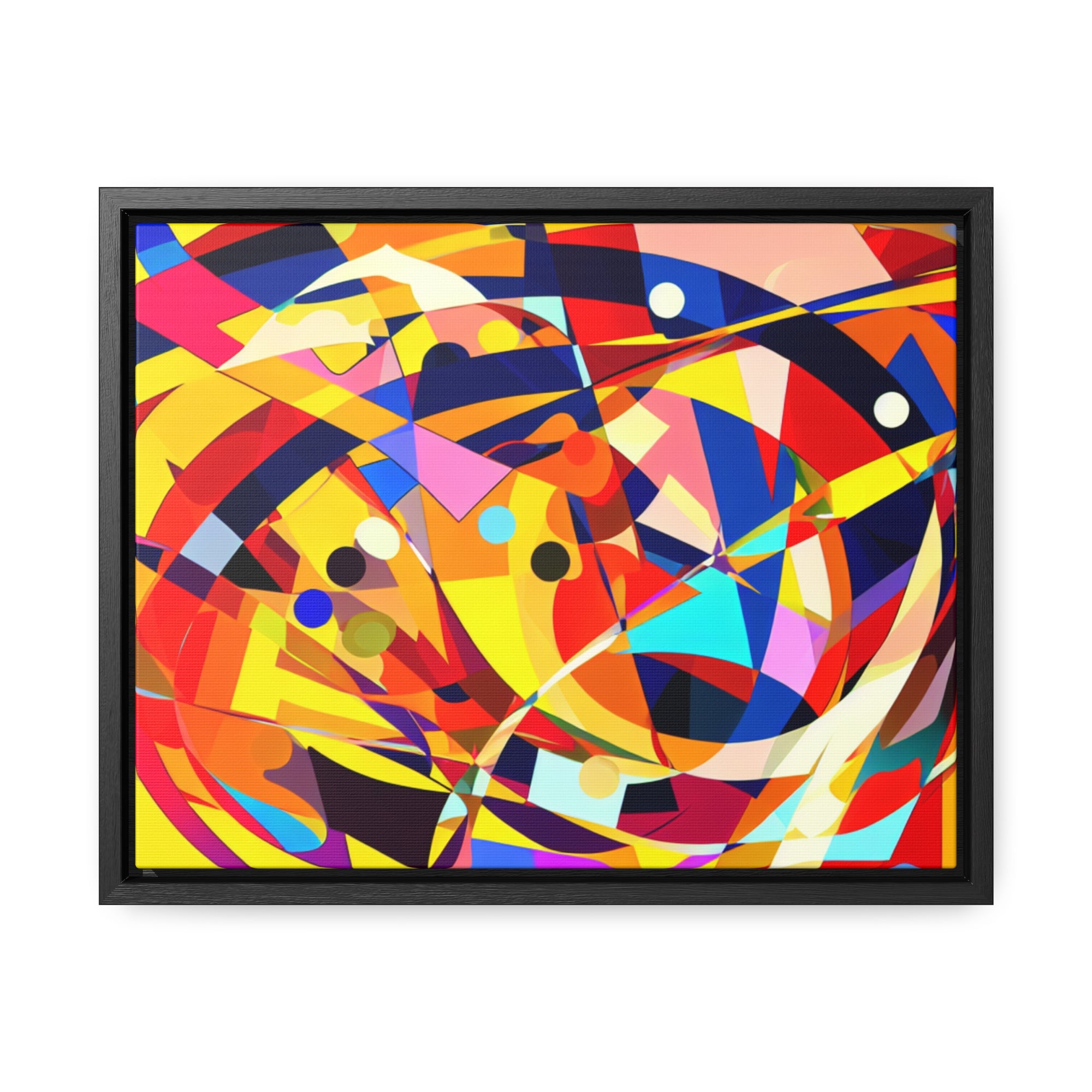 Kaleidoscope of Élan | Framed Canvas